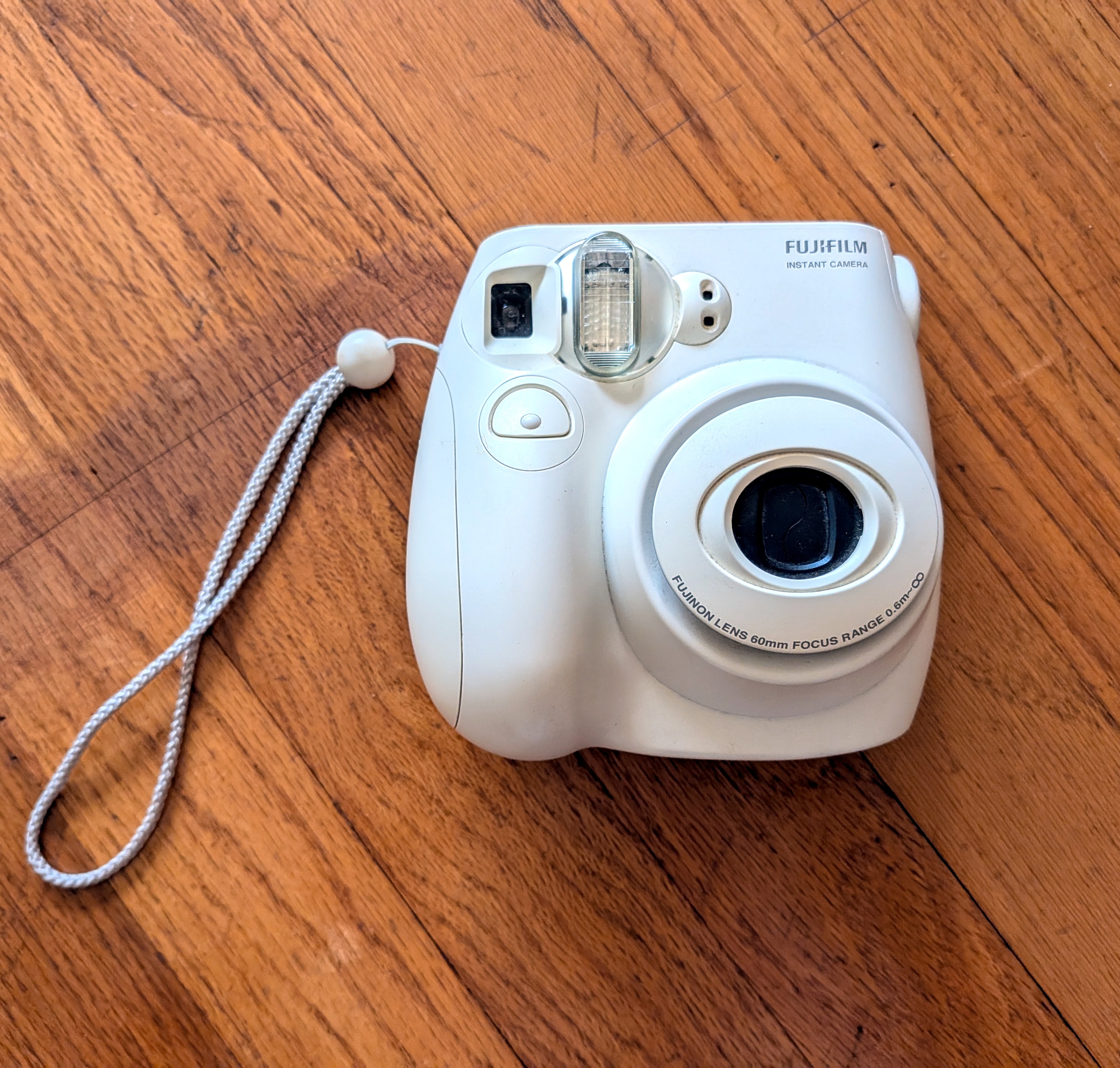 Fujifilm Instax Mini 7S White Instant Film Camera