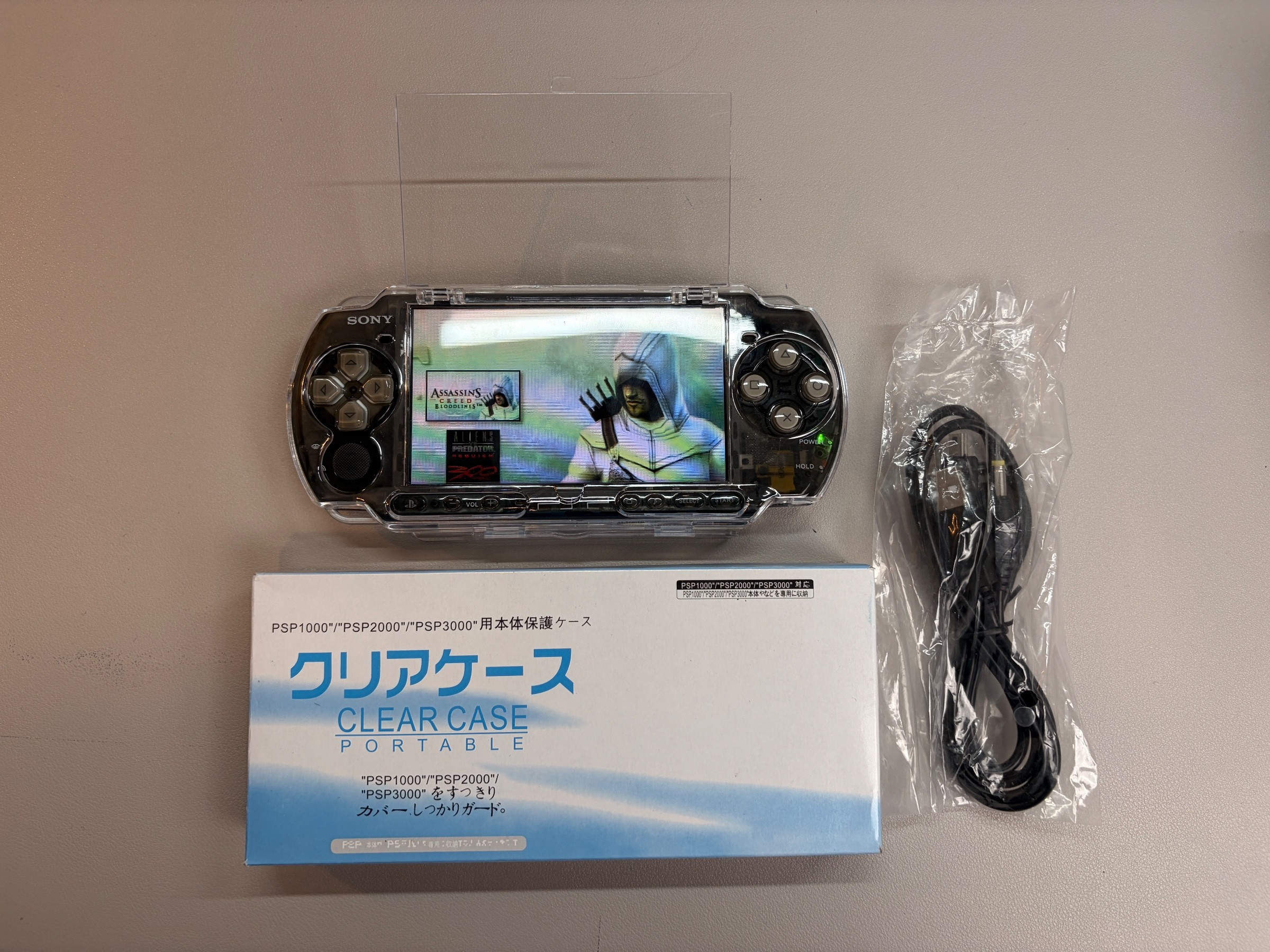 Sony PSP 3000 Handheld Game Console — Transparent Black - photo 5