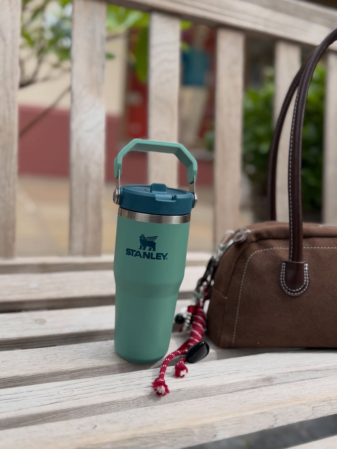 Stanley Tumbler 14 Oz - Spring Green - Perfect for young kids - photo 2