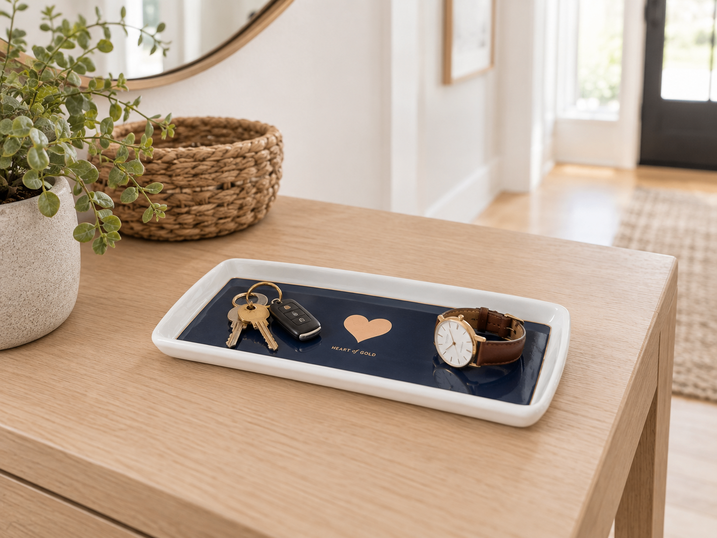 Ceramic Vanity / Jewelry Tray / Trinket plate - photo 5