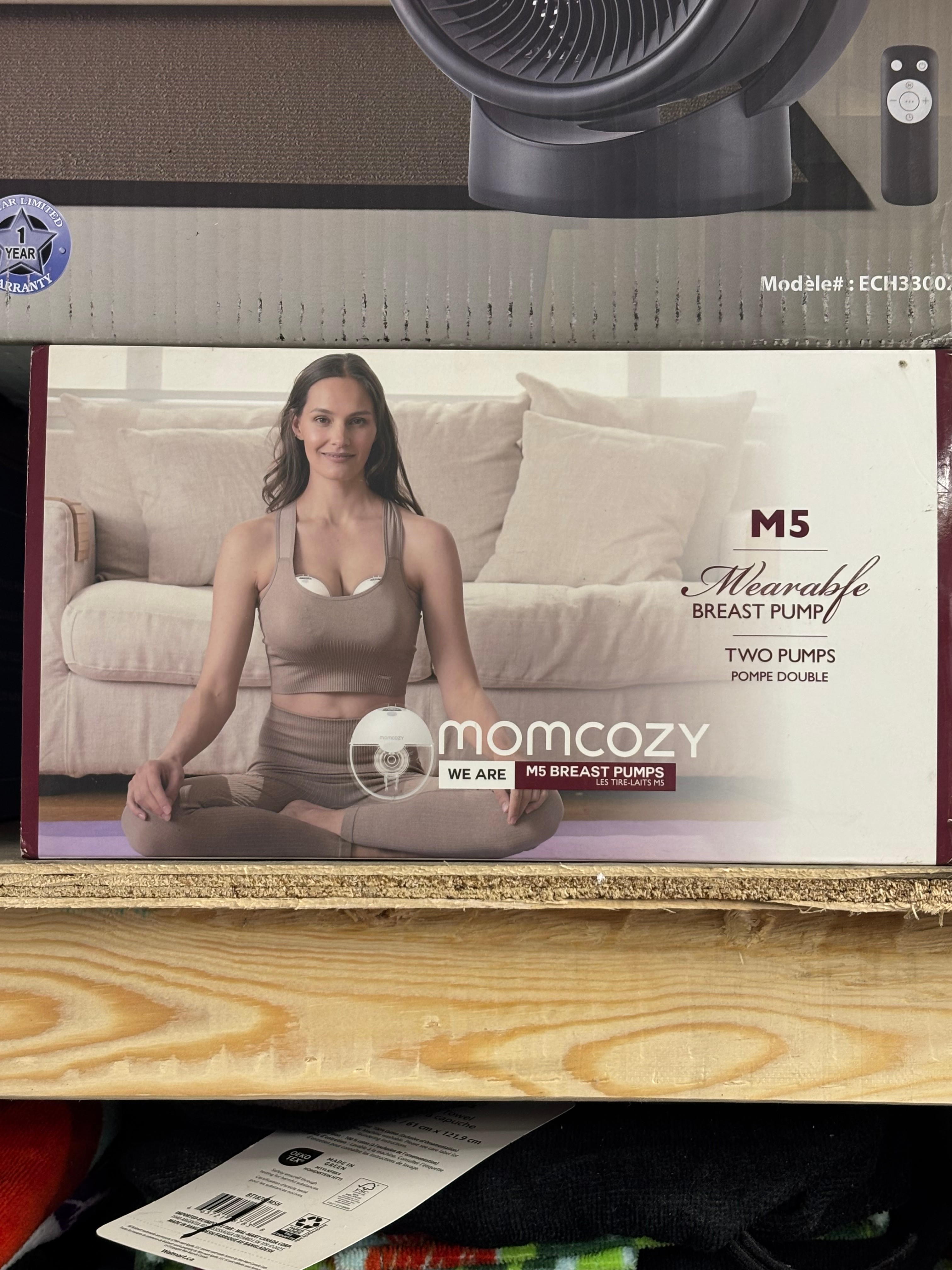 Momcozy M5 Double Wearable Breast Pump - 2 Pumps
