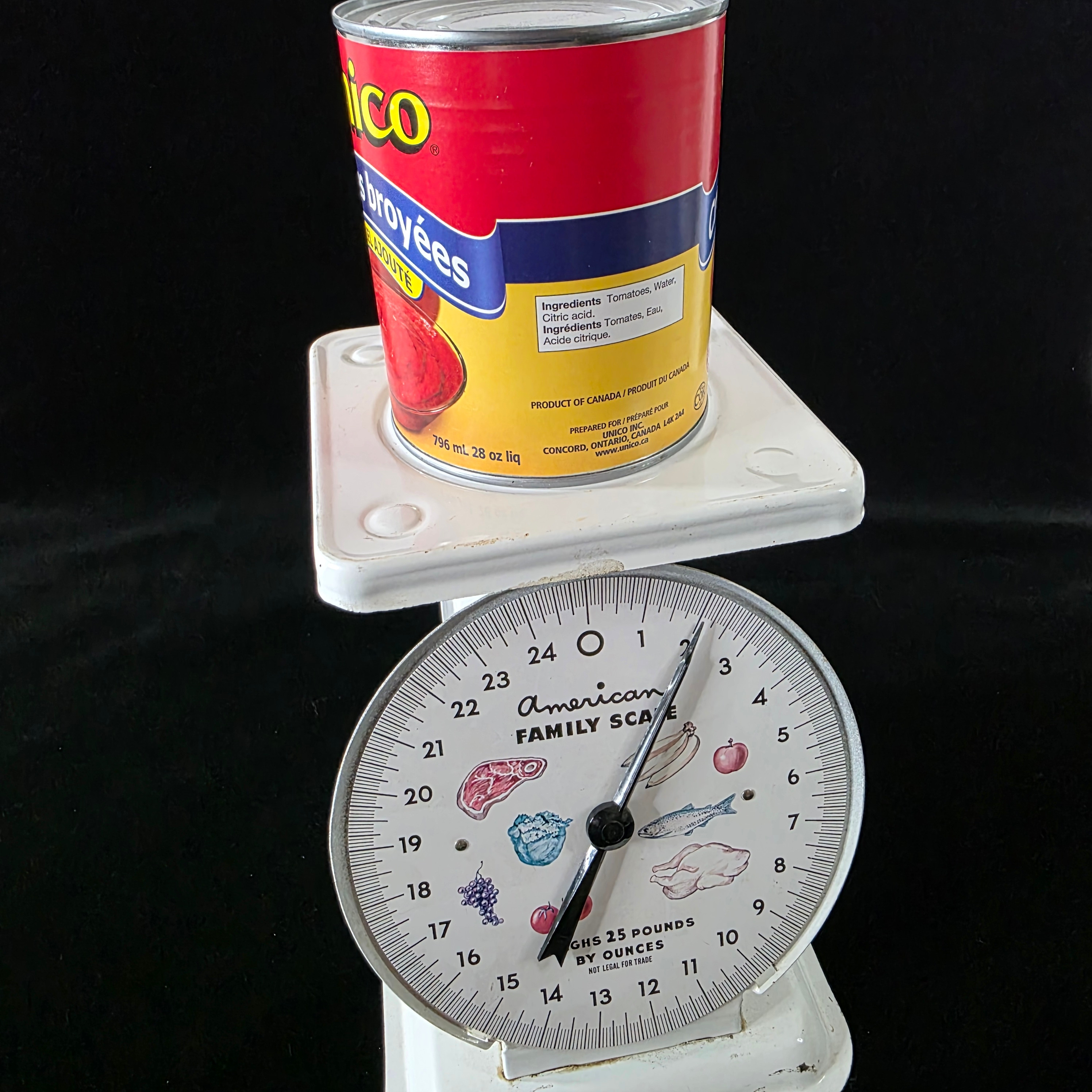 Vintage American Family Scale 25lb - Retro Kitchen Decor - photo 3
