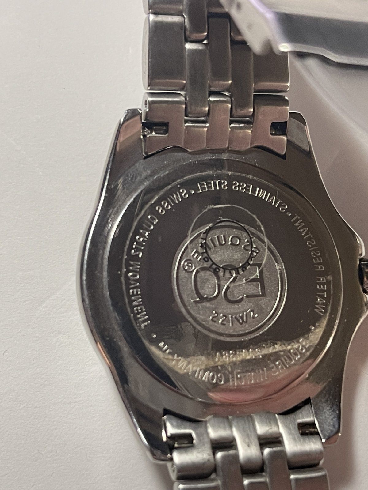 ESQ Swiss Quartz Watch - Roman Numerals, Date - As is - photo 3