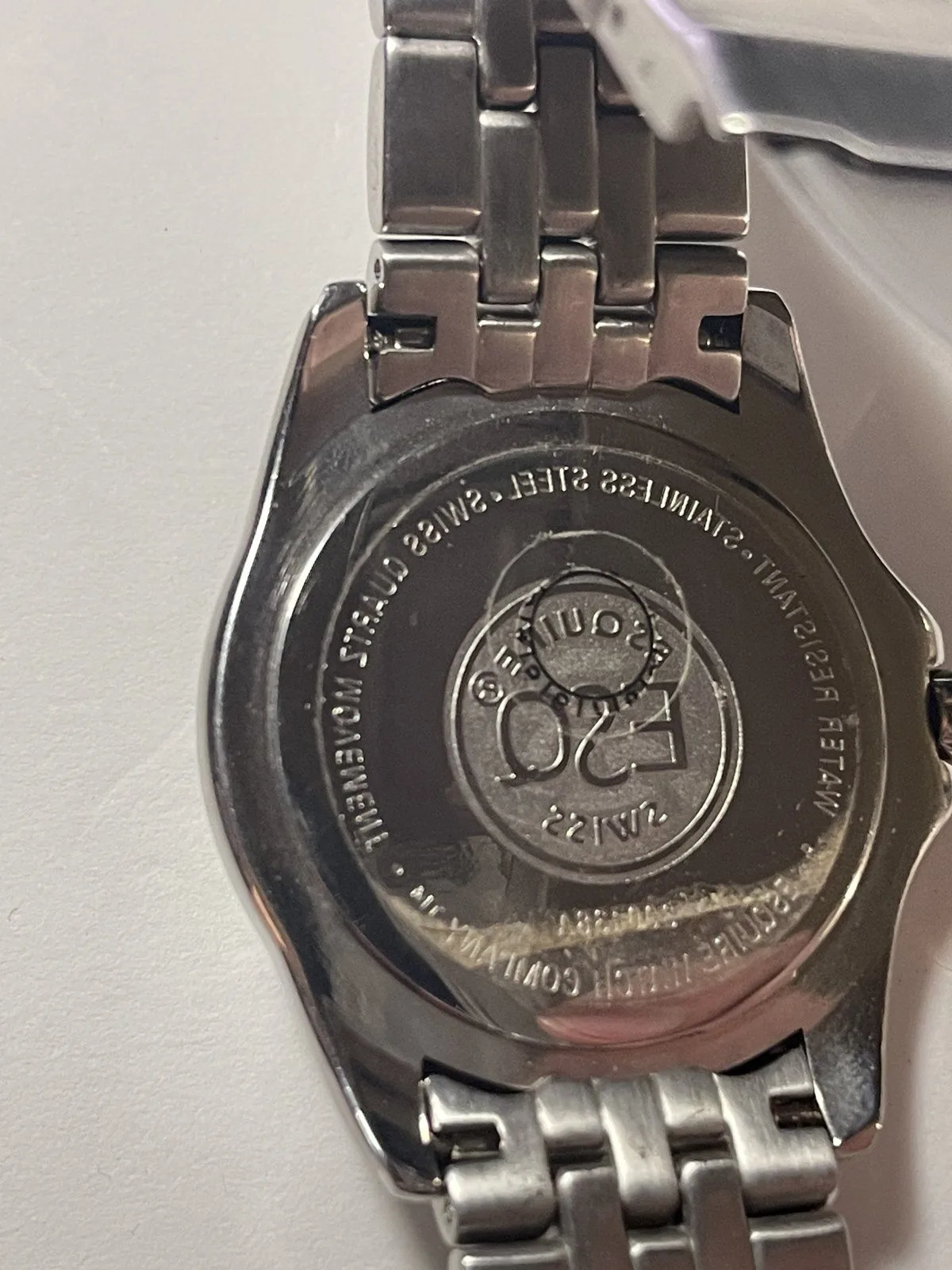 ESQ Swiss Quartz Watch - Roman Numerals, Date - As is - photo 3