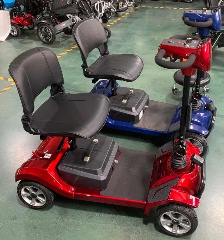 **Folding Electric Mobility Scooter – Lightweight & Portable**