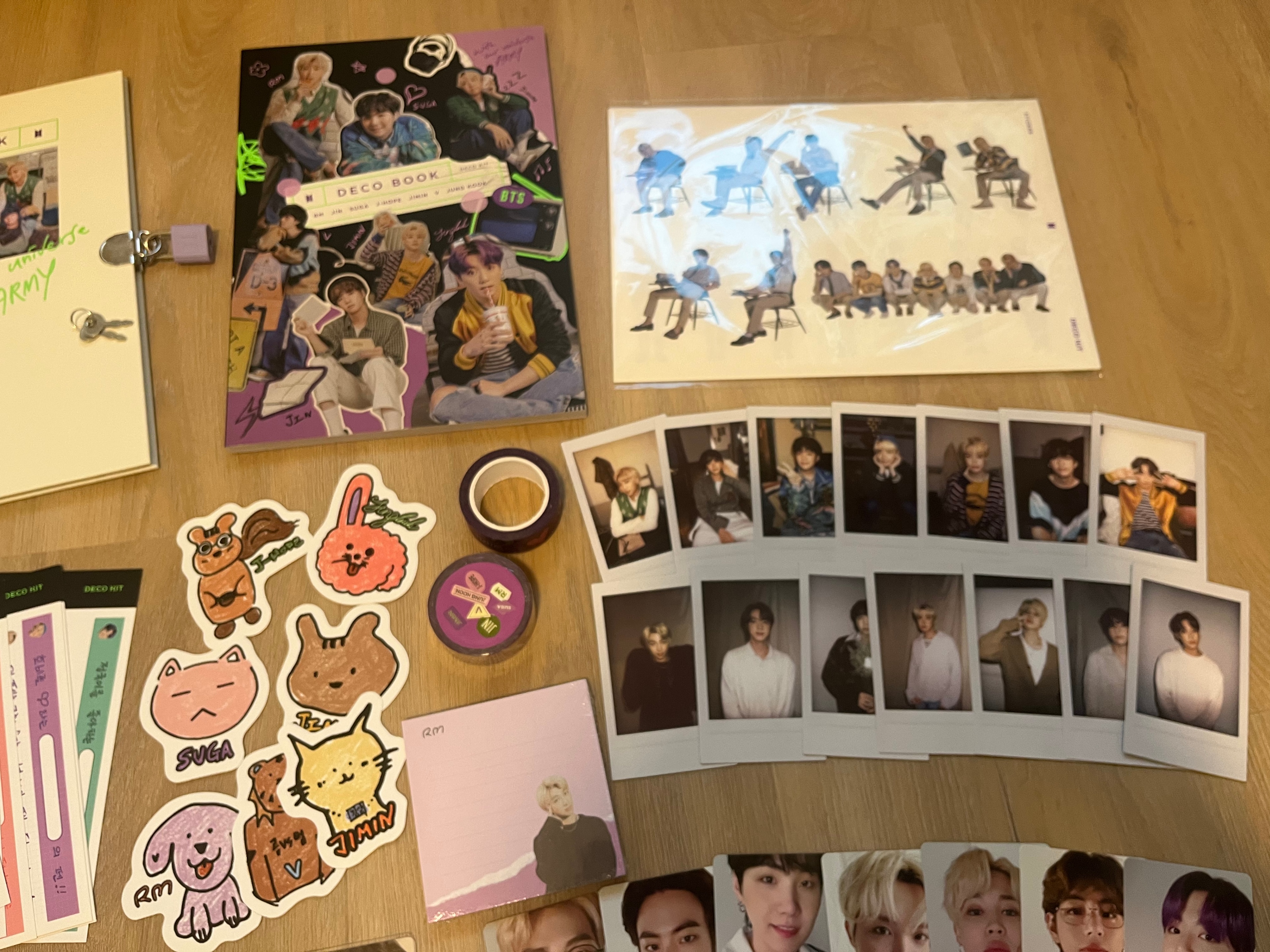 BTS Deco Kit + Photocards – No Box - photo 4