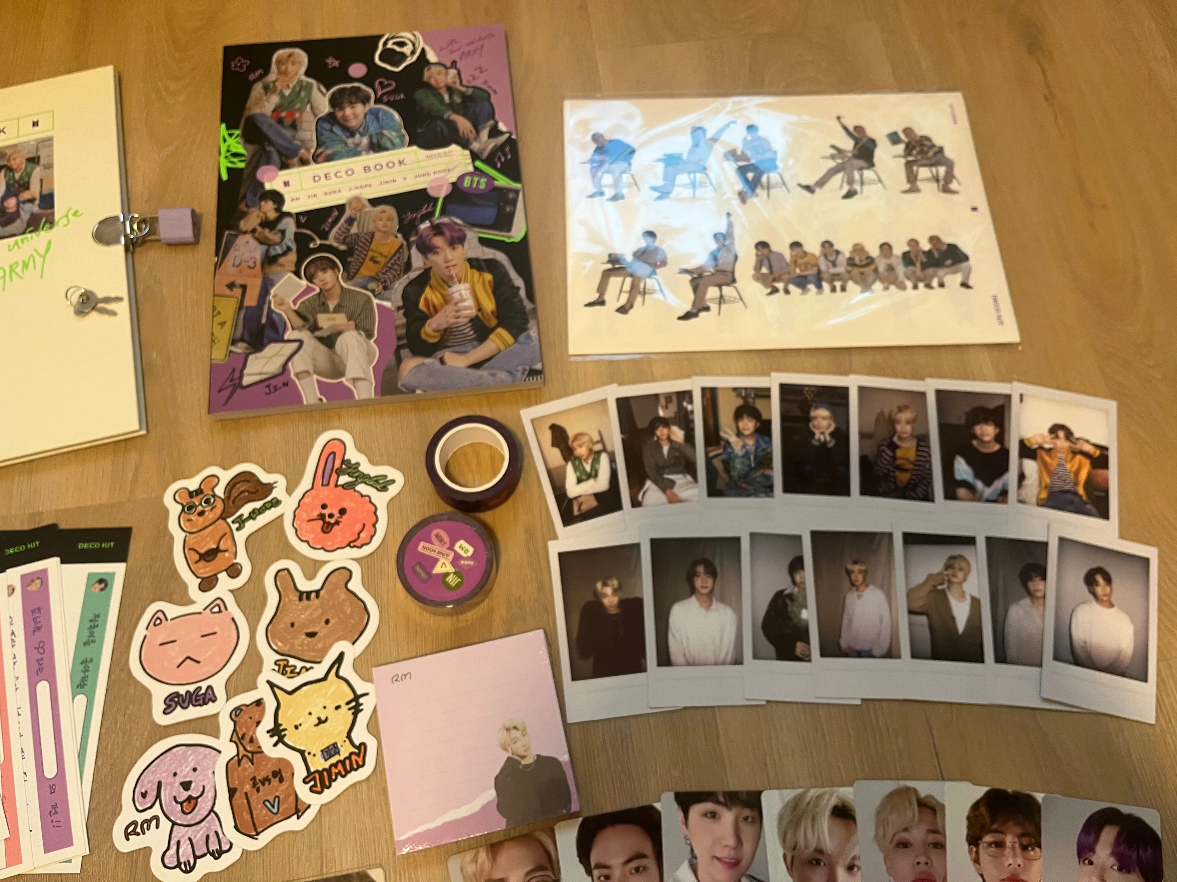 BTS Deco Kit + Photocards – No Box - photo 4