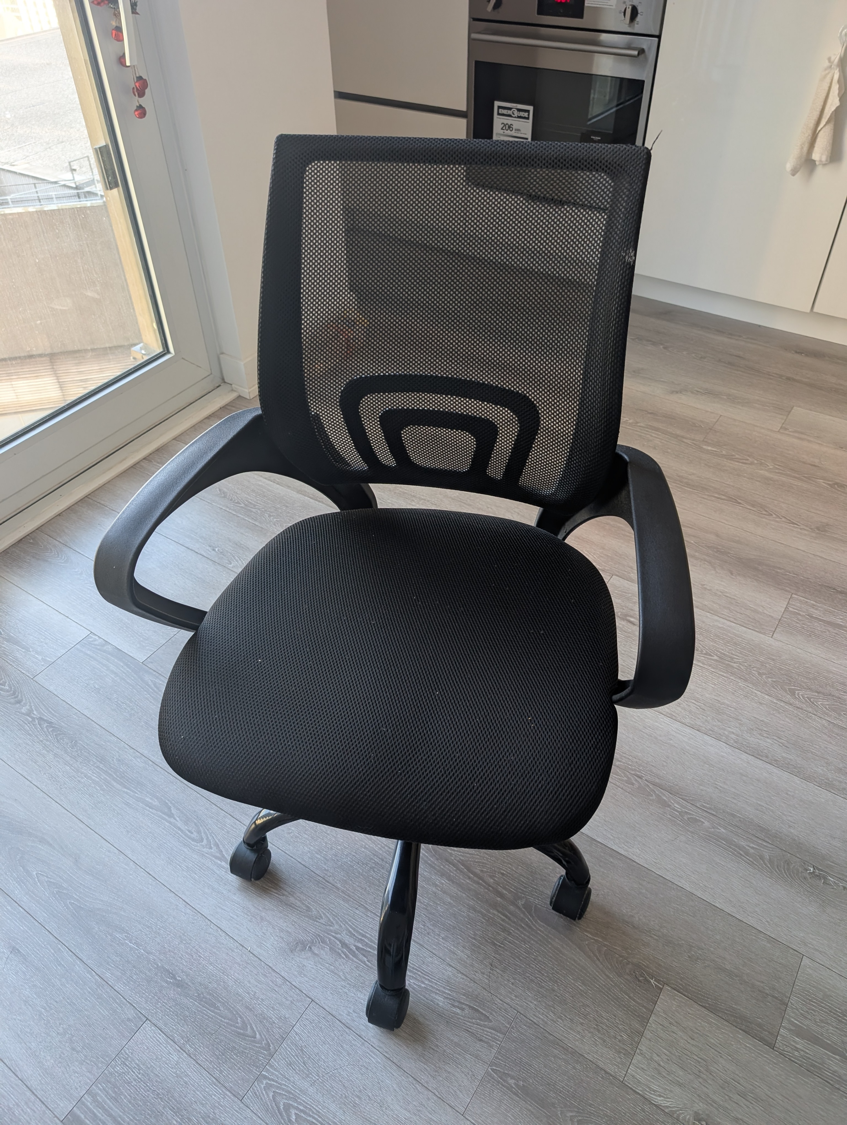 Black Mesh Office Chair – Moving Sale