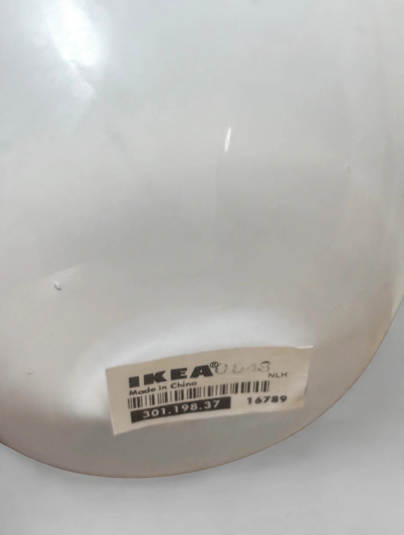 IKEA Salong Glass Vases Set of 3 White Ruby Red MCM - photo 4