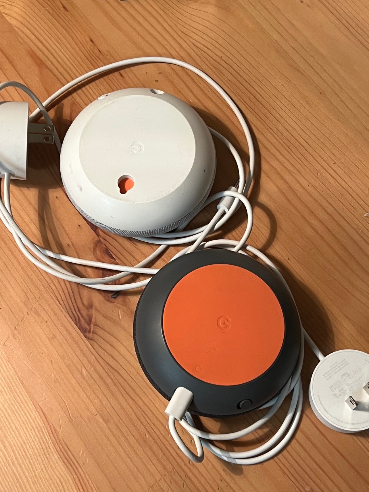 Google Nest Mini 2nd Gen + Home Mini 1st Gen - Pair - photo 3