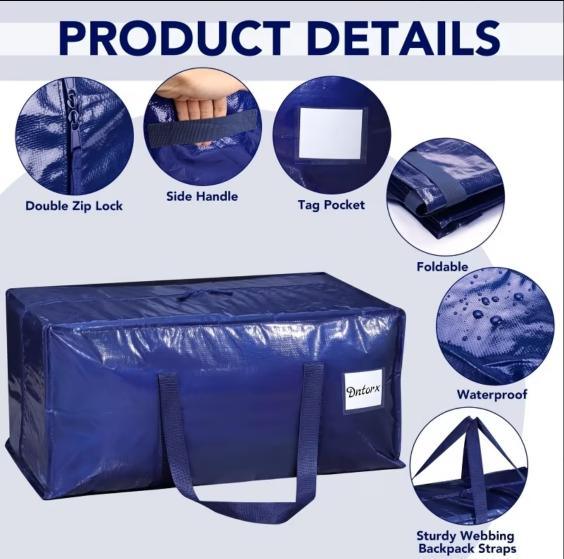 8pcs Ultra oversized extra Large Storage Heavy-duty moving bags - photo 3