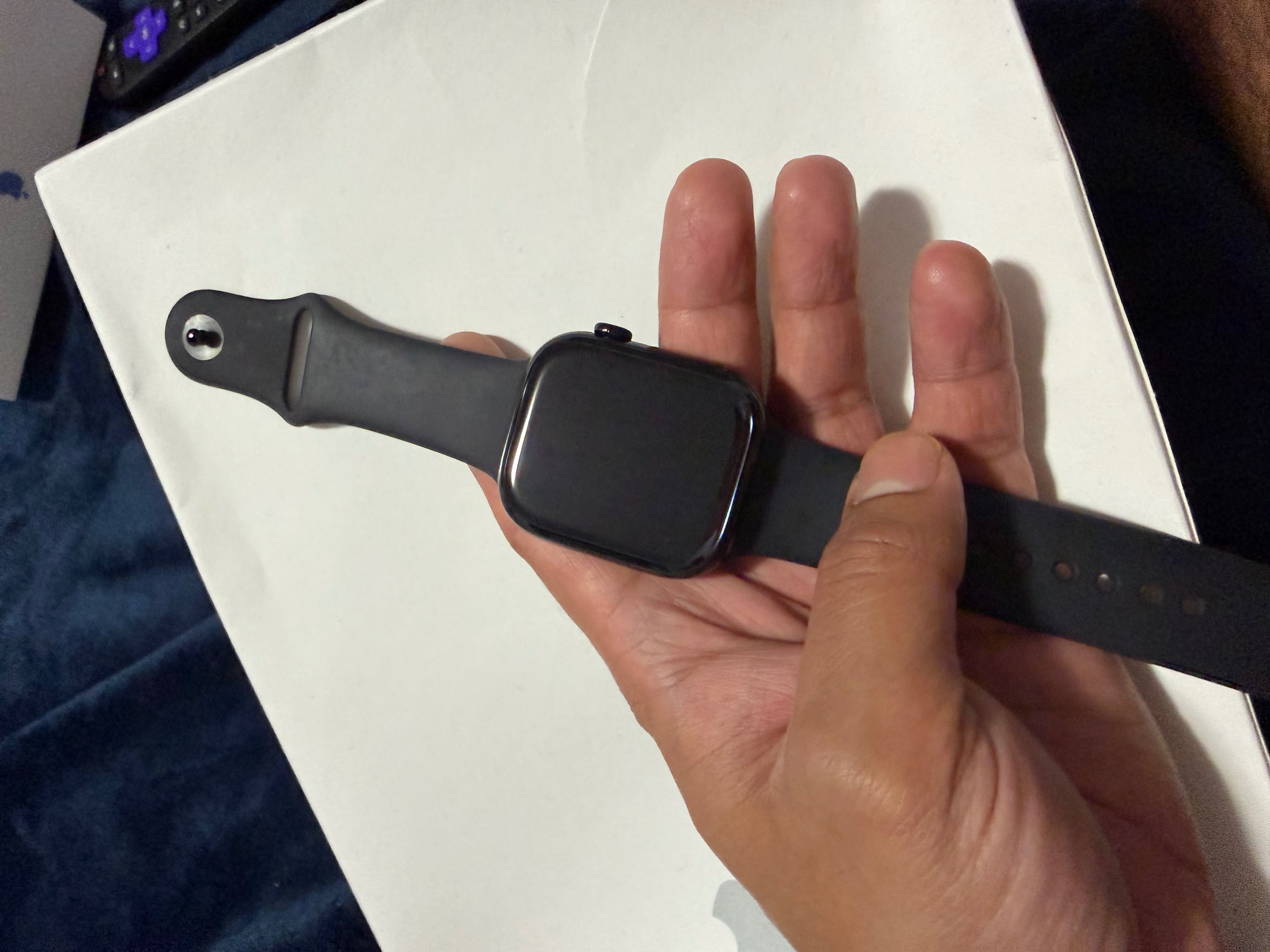 Apple Watch Series 11, 46mm, in Black