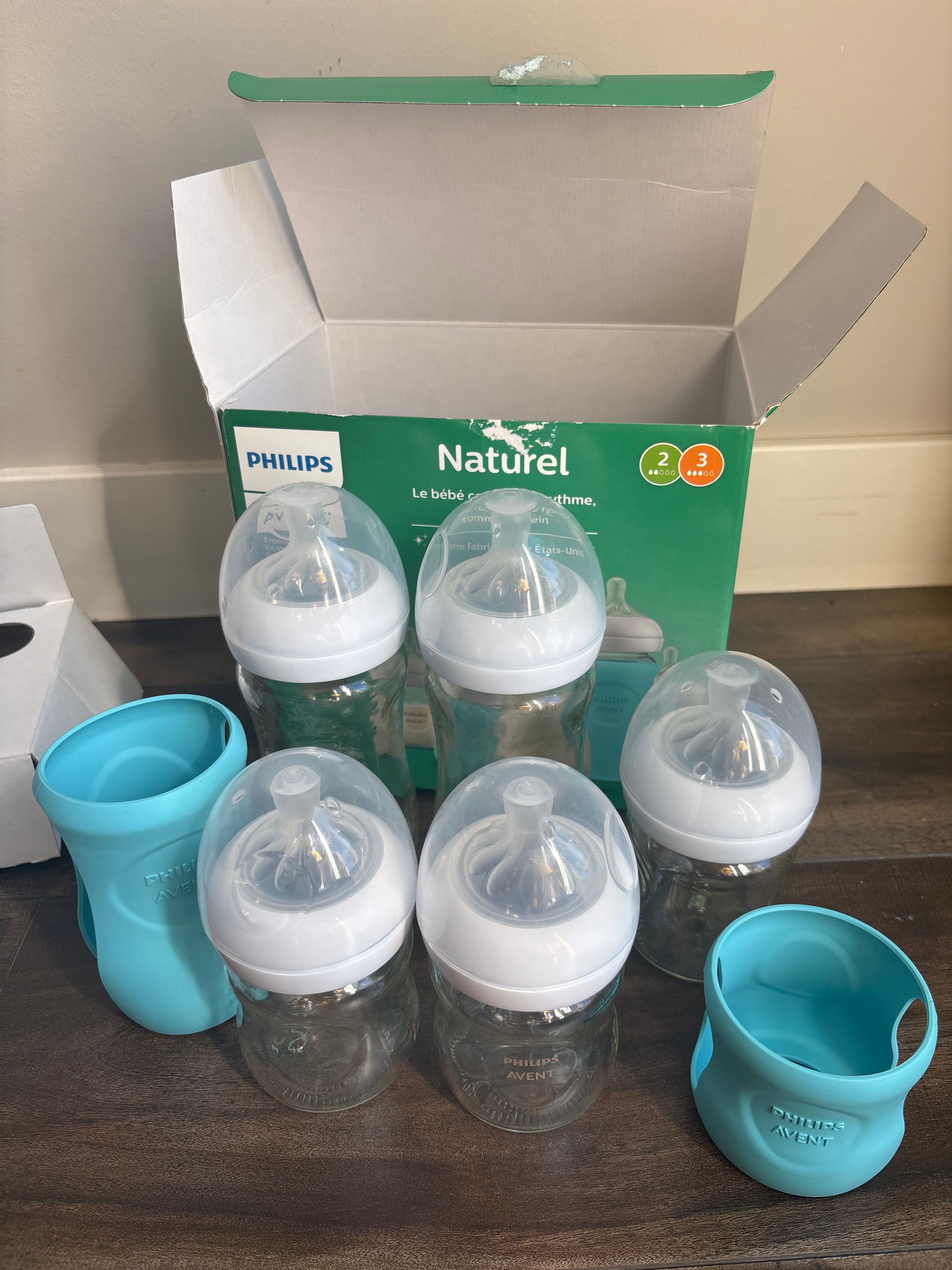Philips Avent Natural Newborn Glass Gift Set