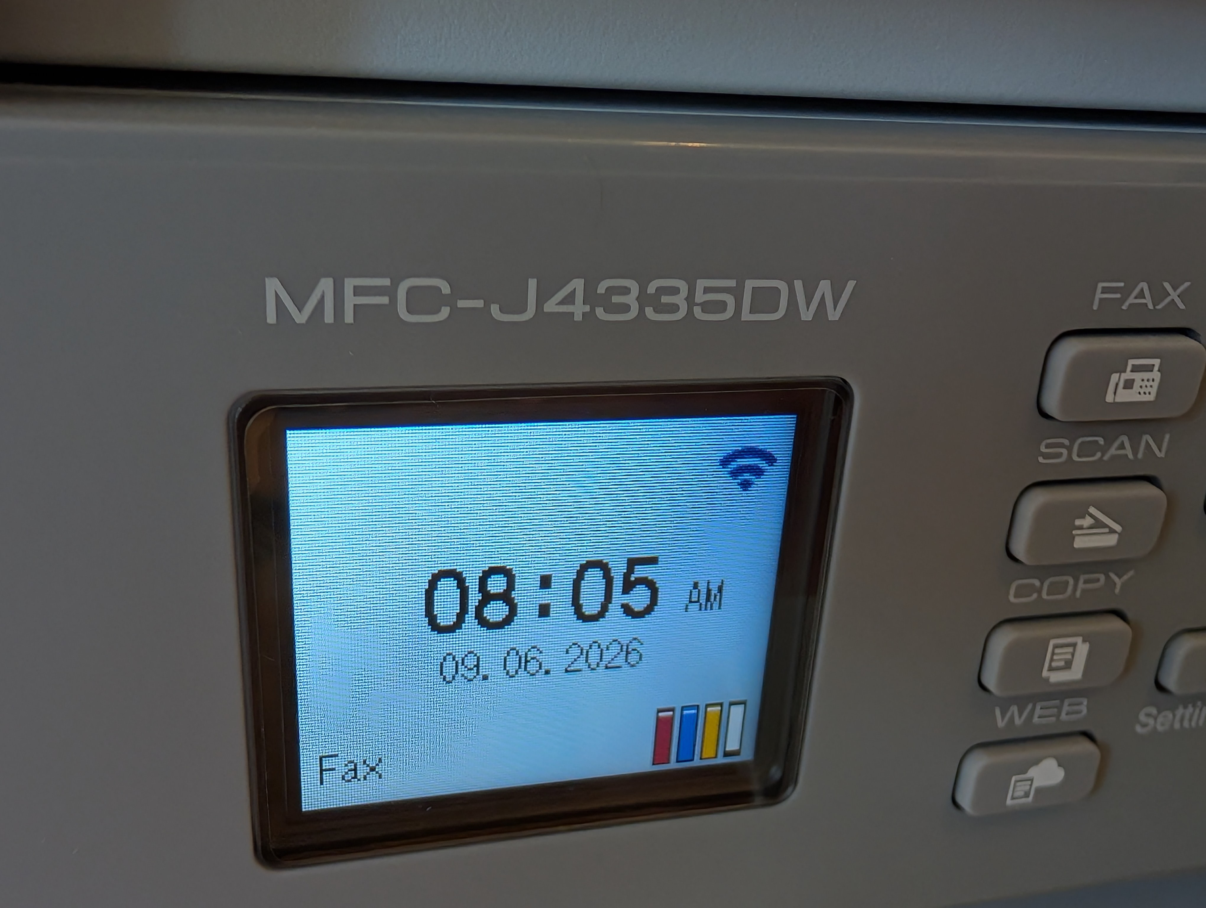 Brother MFC-J4335DW Wireless All-in-One Printer - Like New - photo 3