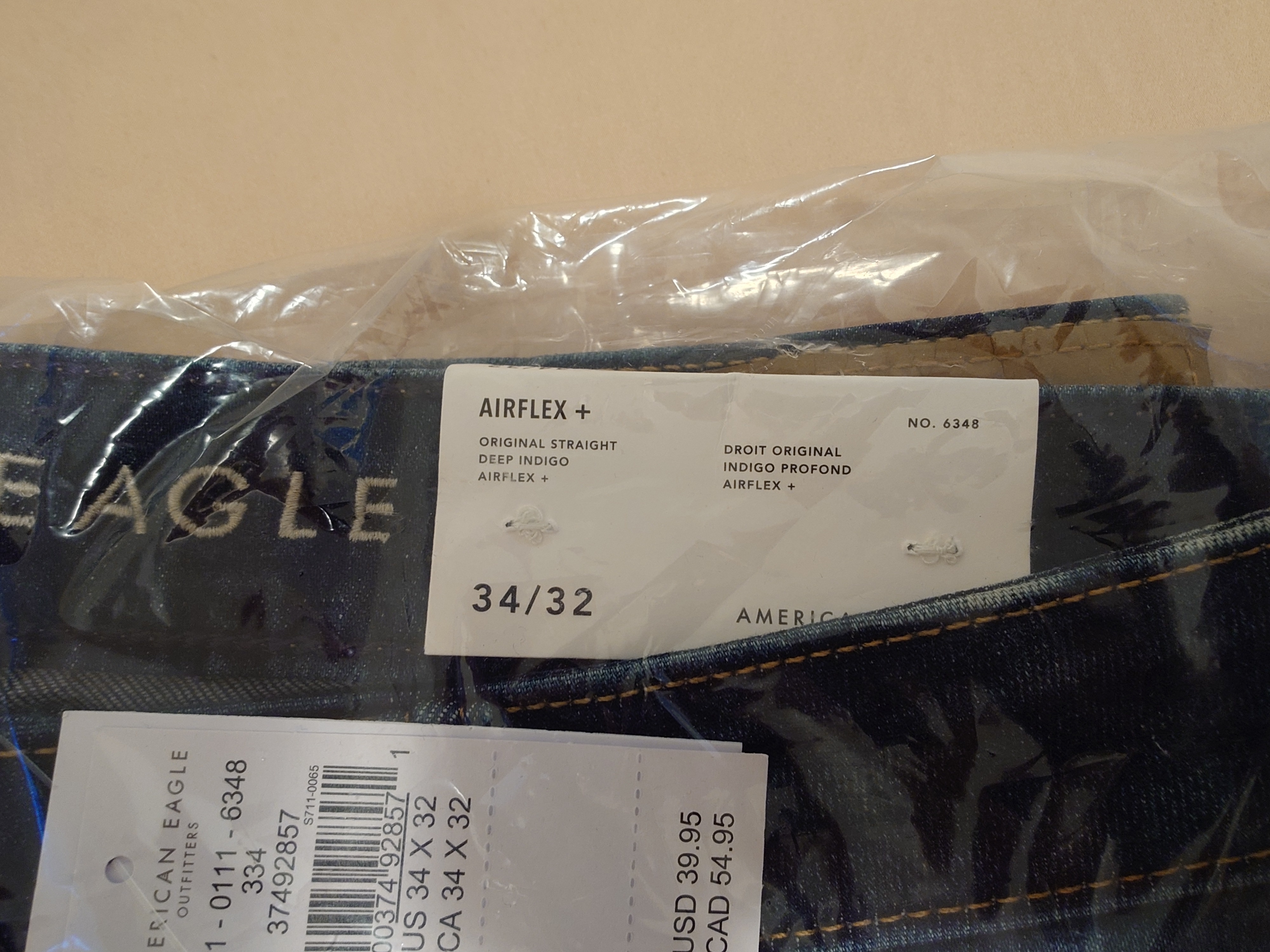 Jeans Blue Men's 34x32 American Eagle - photo 3