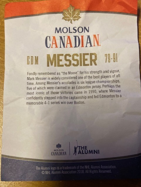 Molson Canadian NHL Alumni series Mark Messier - photo 3
