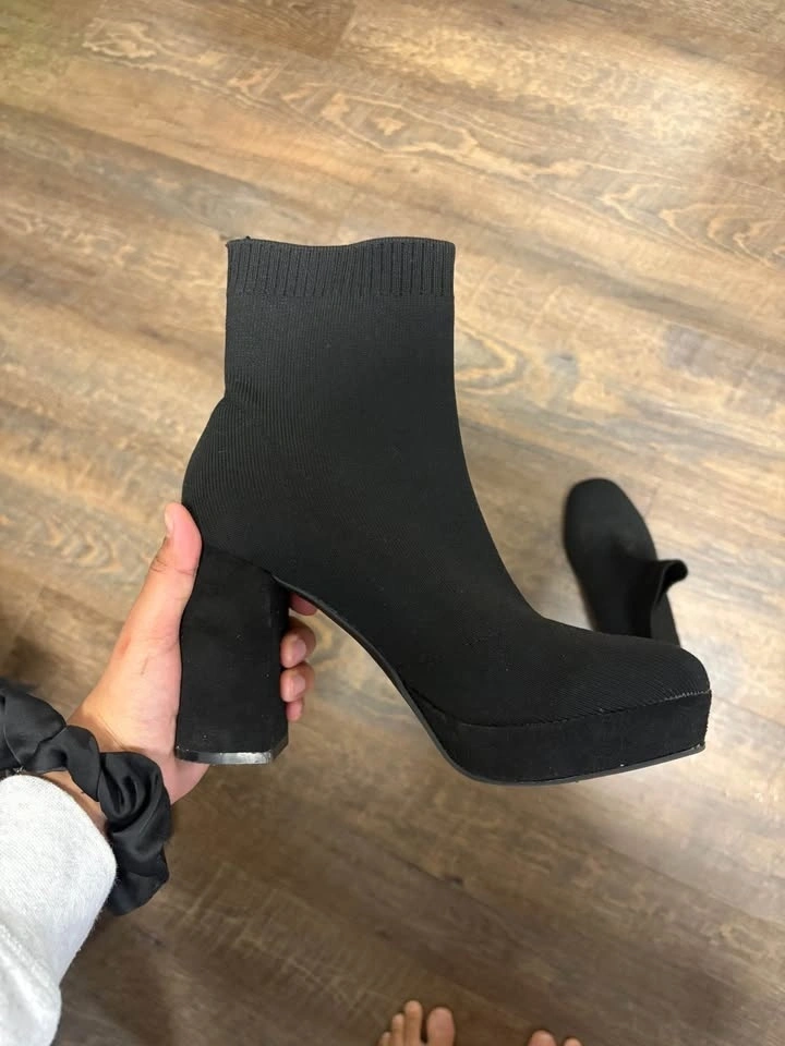 Sock platform boots - photo 3
