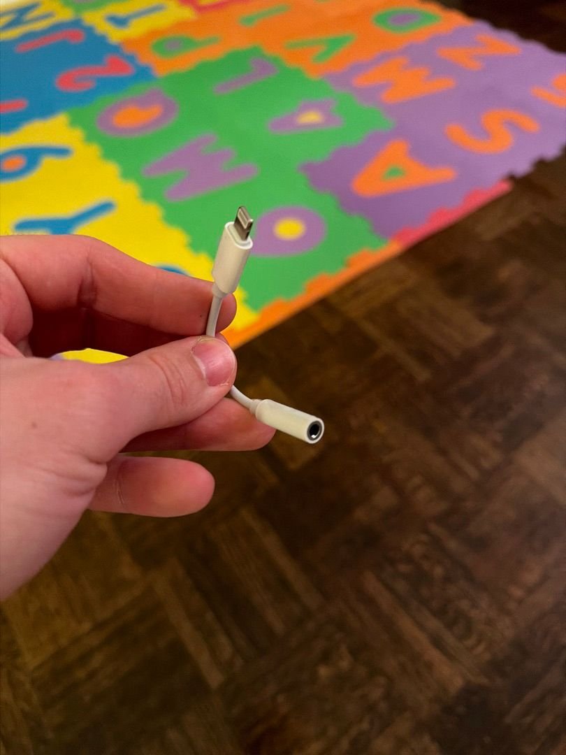 Apple Lightning to 3.5mm Headphone Jack Adapter – Original