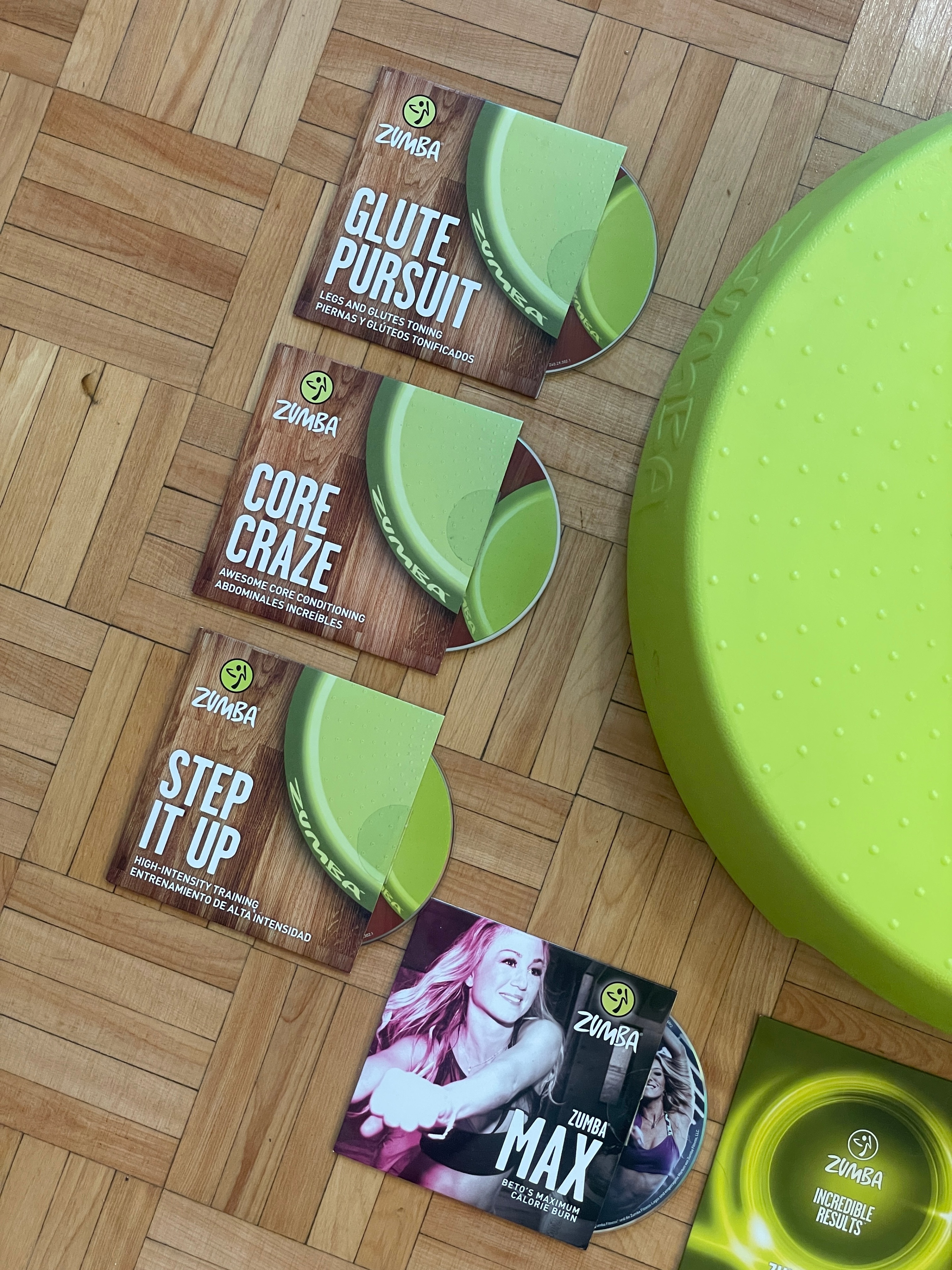 Zumba Step Riser with Workout DVD Set - photo 4