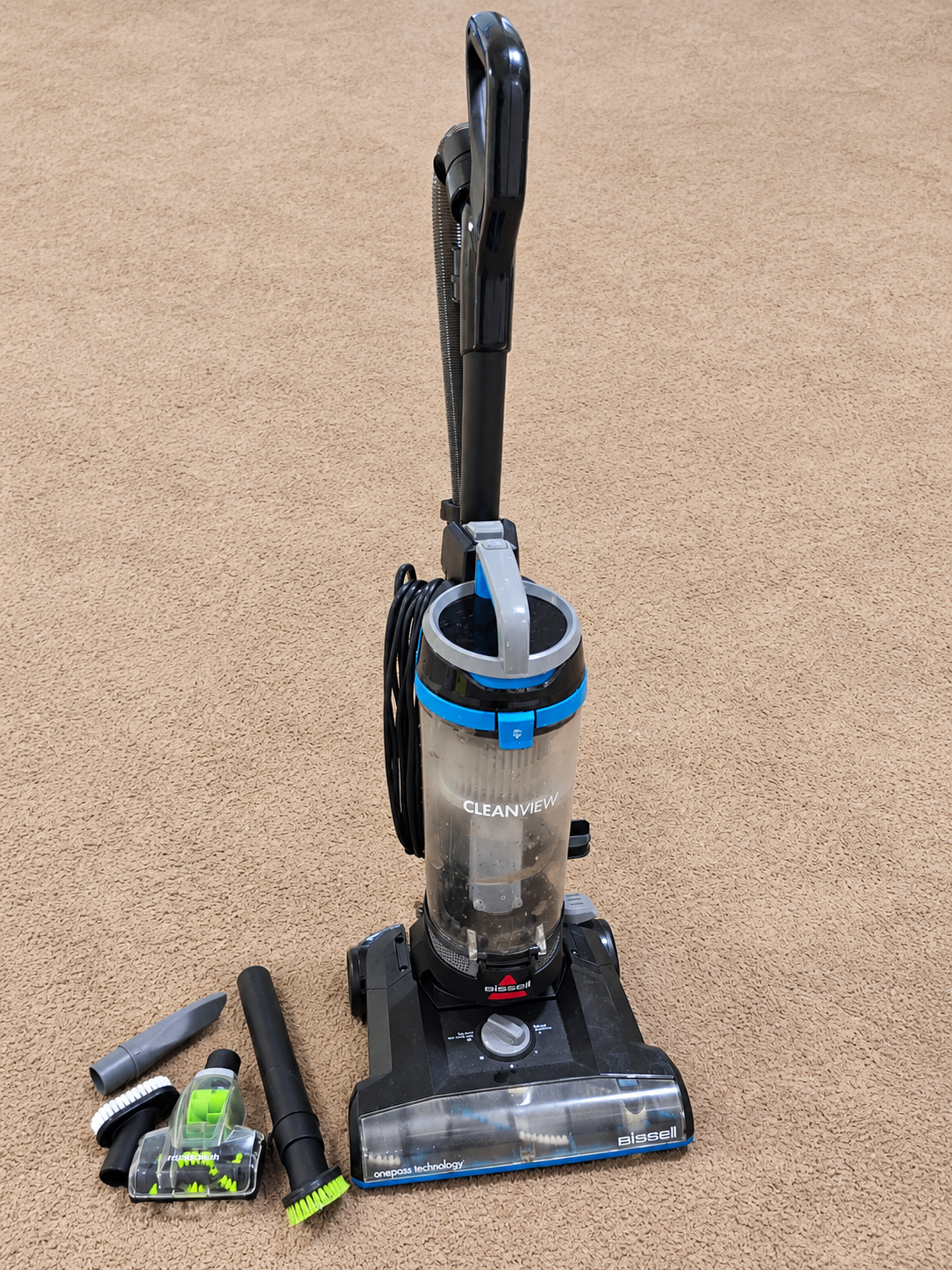 Bissell CleanView Bagless Upright Vacuum w/ OnePass Technology - photo 2