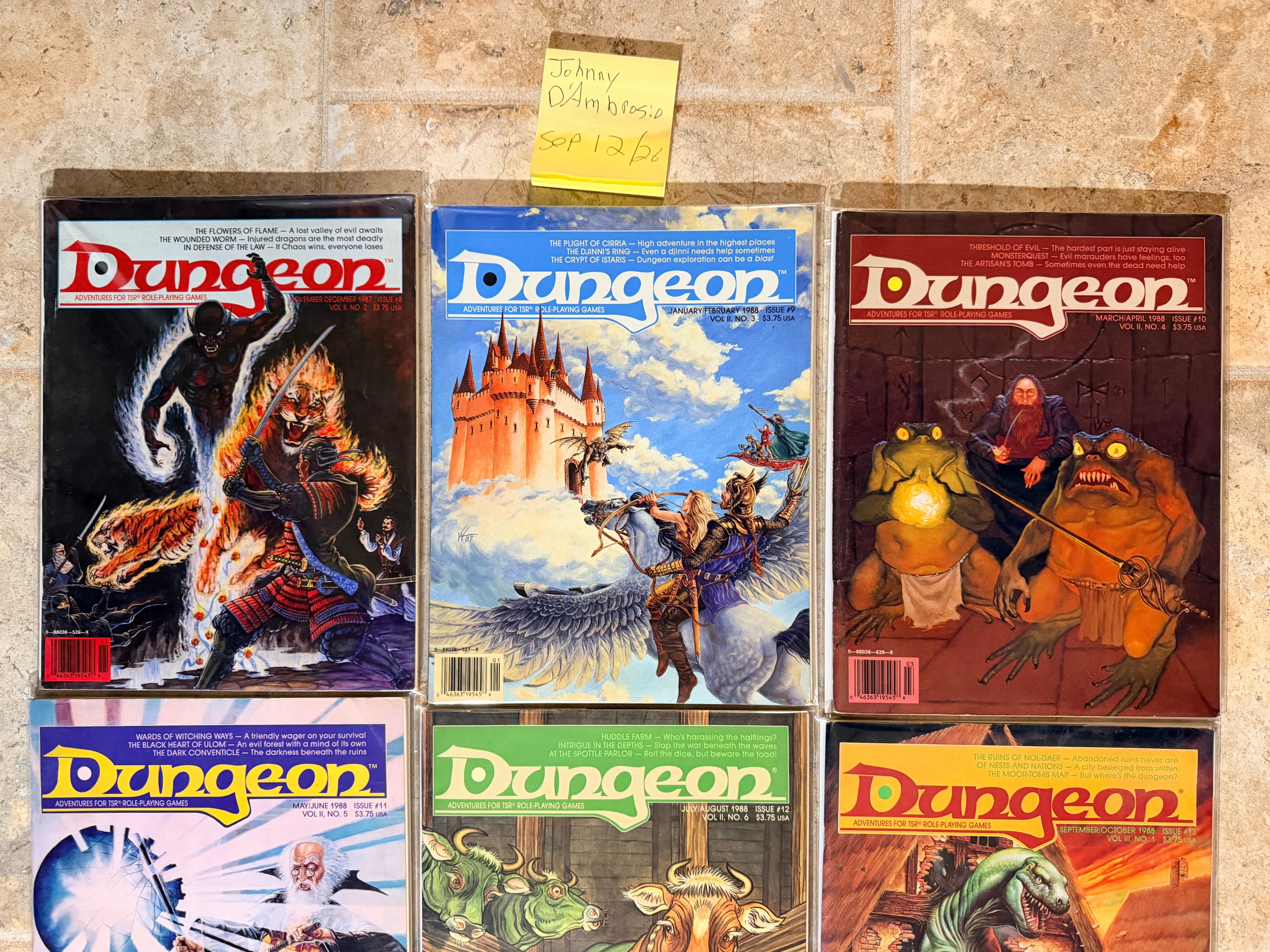 Dungeon Magazine — Early Issues #8–26 (Excellent Condition) - photo 2