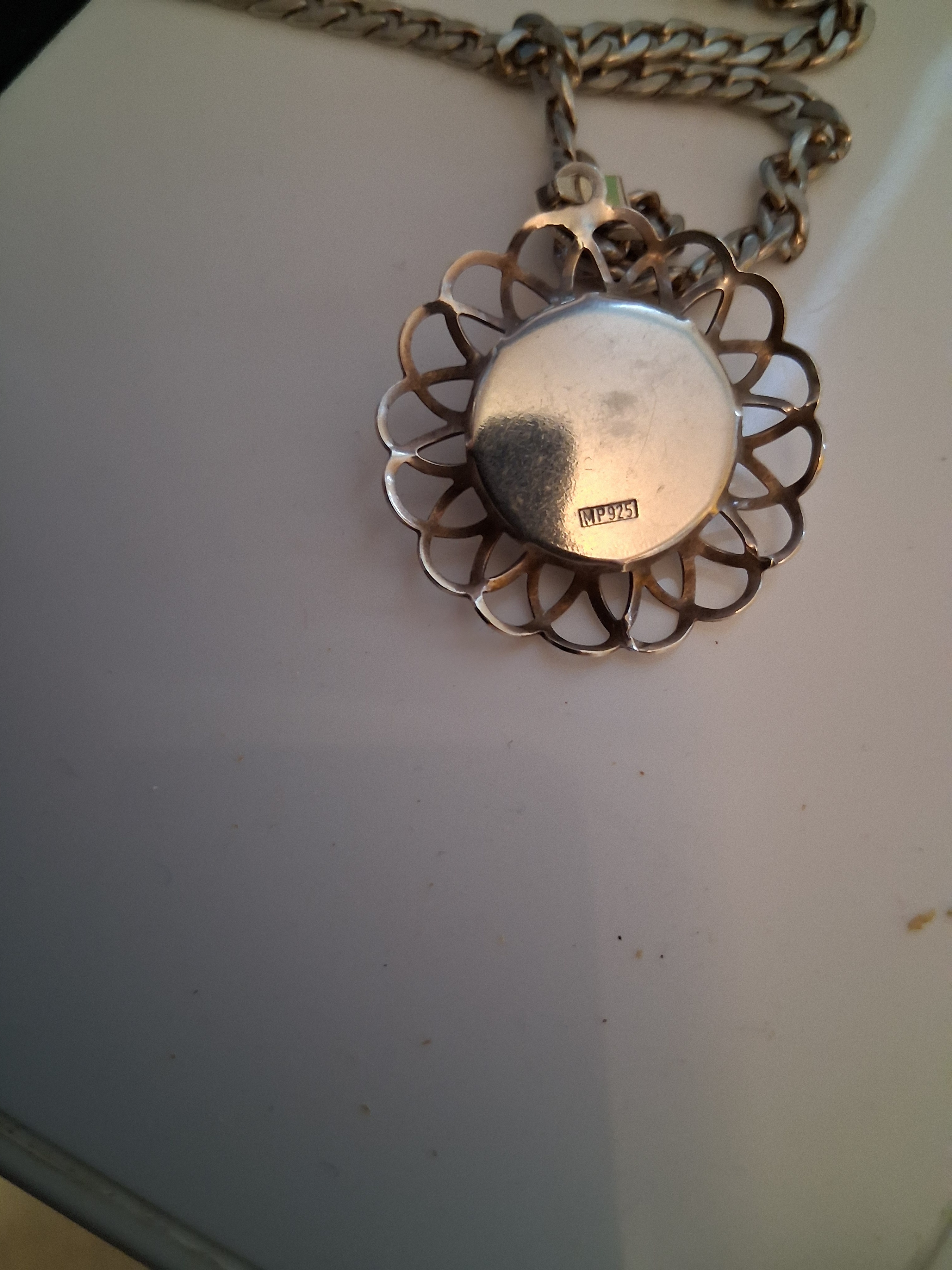 Silver Chain and Pendant - photo 3