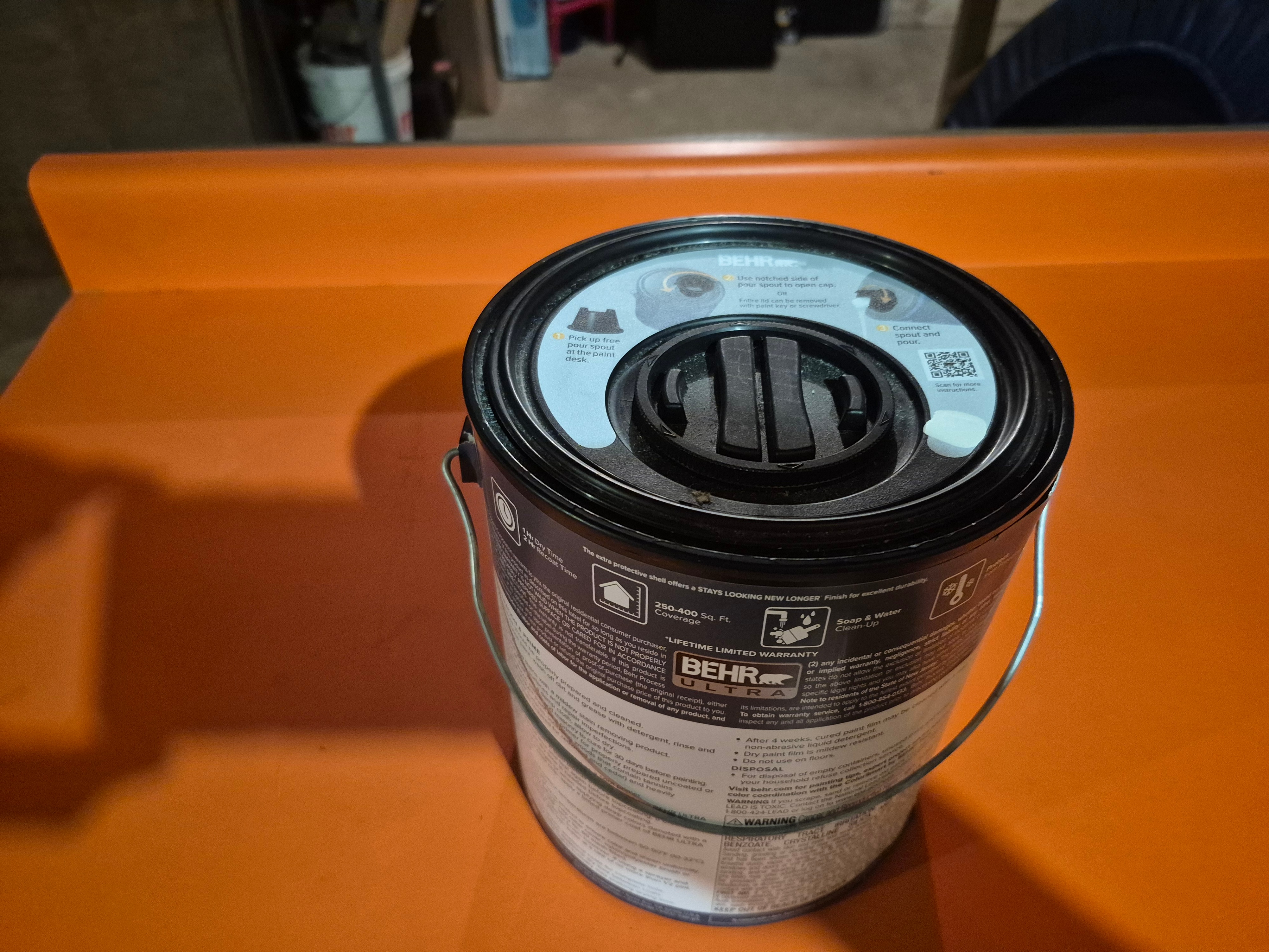 Behr Ultra Interior Satin Enamel - 1 Gallon - photo 3