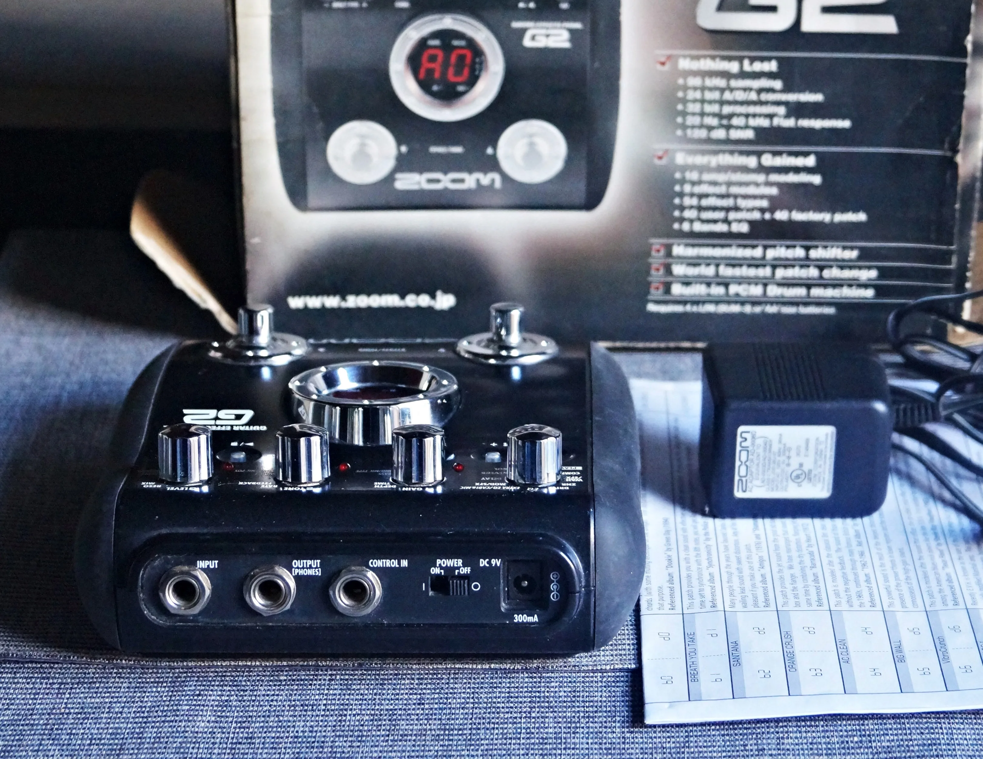 Zoom G2 Guitar Effects Pedal - photo 4