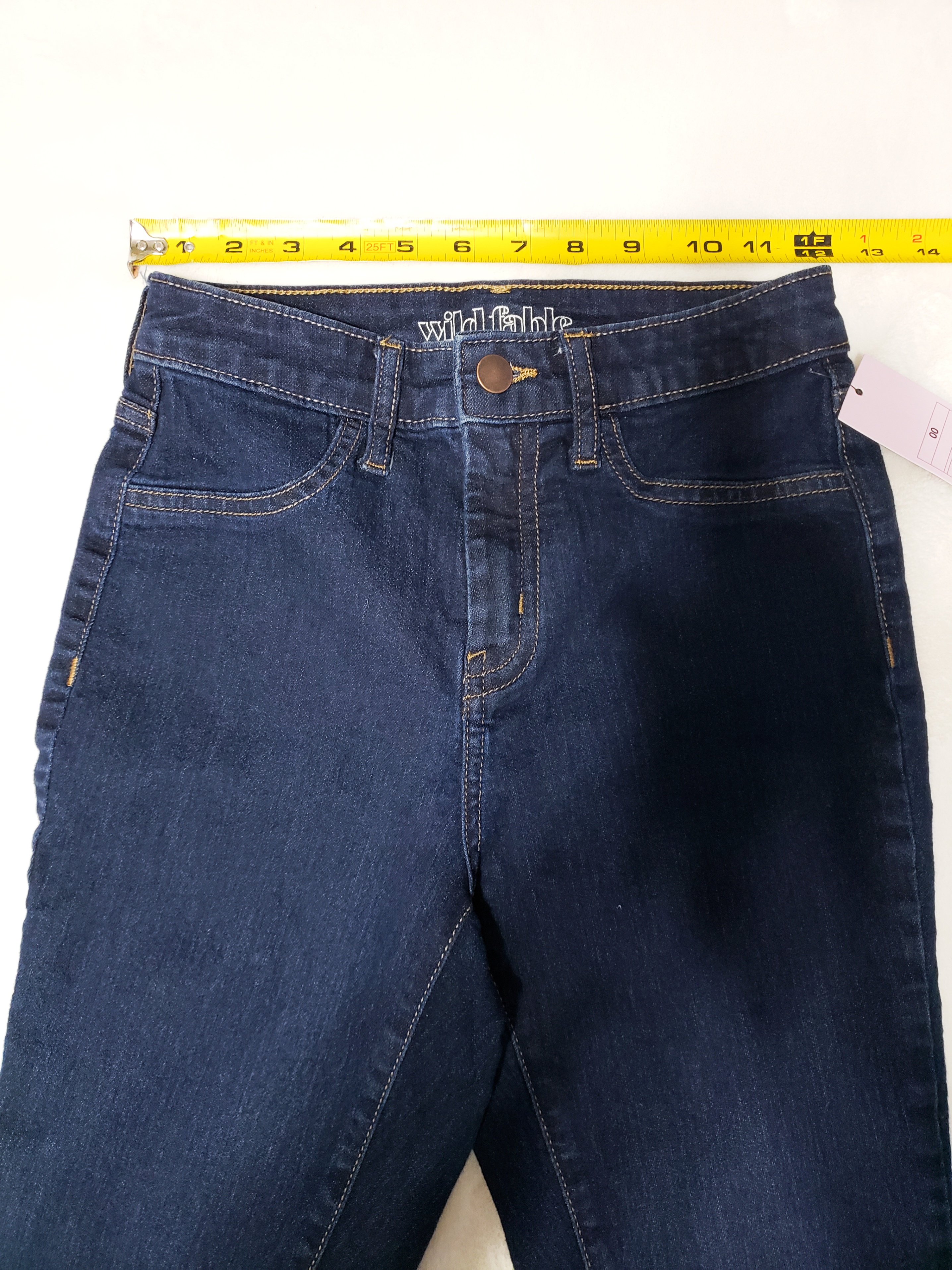 New Wild Fable High Rise Skinny Jeans in Dark Blue
