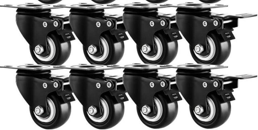 New sealed Set of 8 Heavy Duty 2" Industrial Casters Wheel