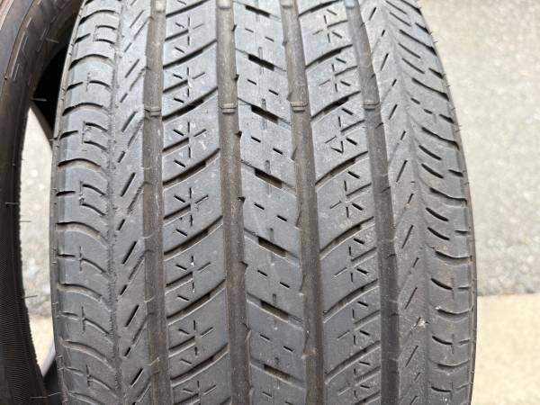 PAIR of 225/50/18 95V M+S Bridgestone Turanza EL450 RFT w 60/90% - photo 4
