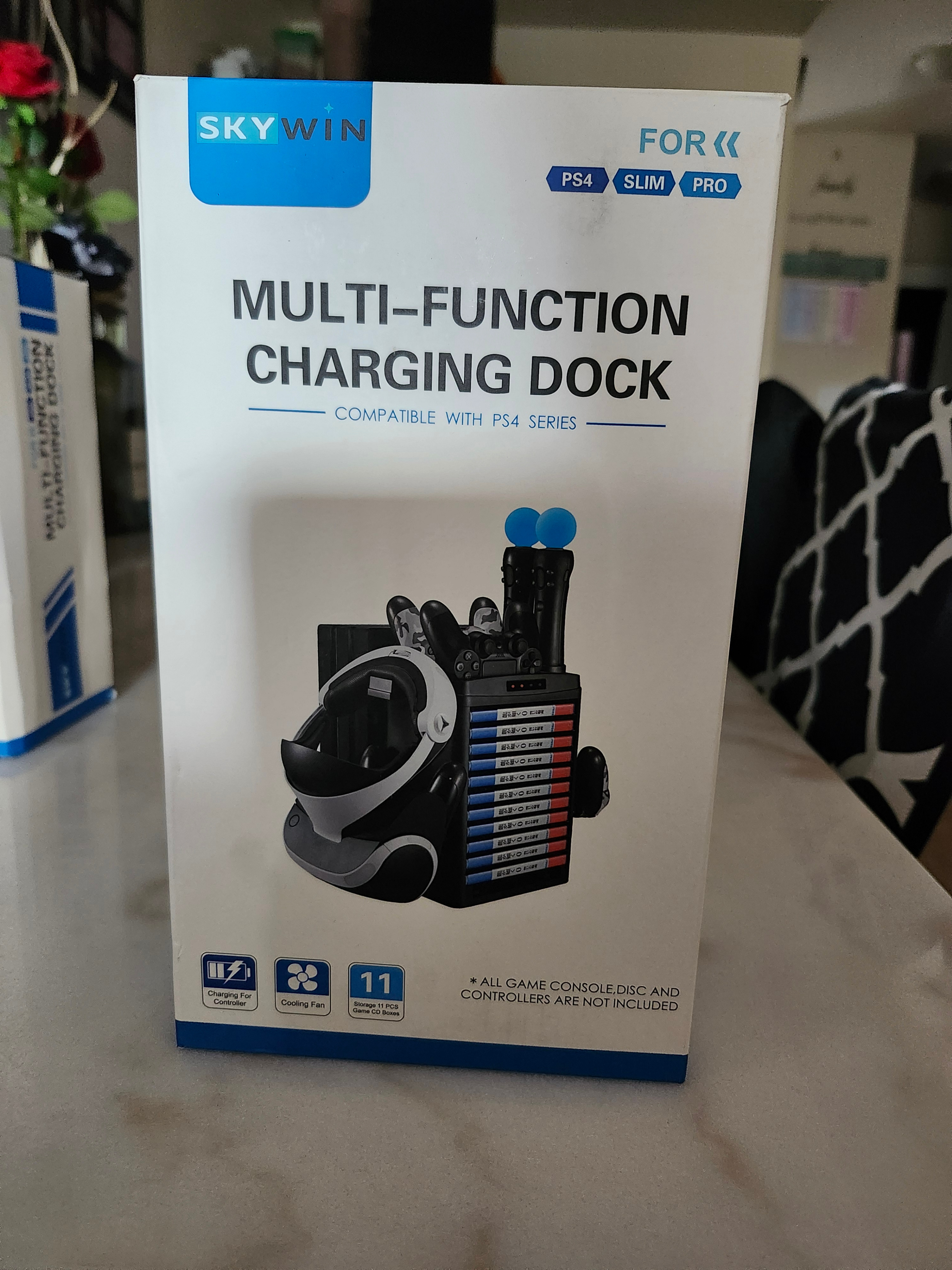Skywin Multi-Function Charging Dock for PS4