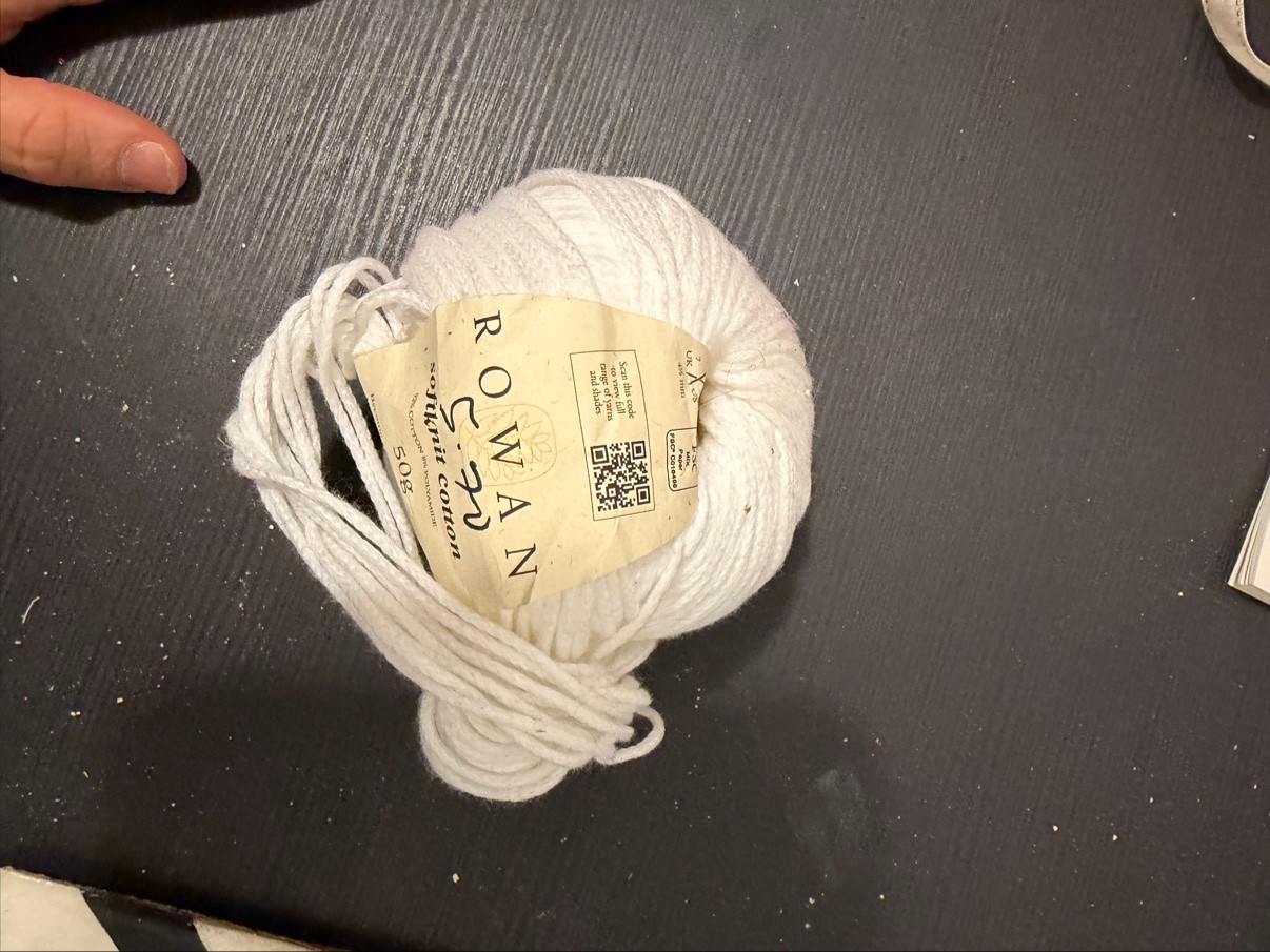 Rowan Softknit Cotton Yarn - White (New)