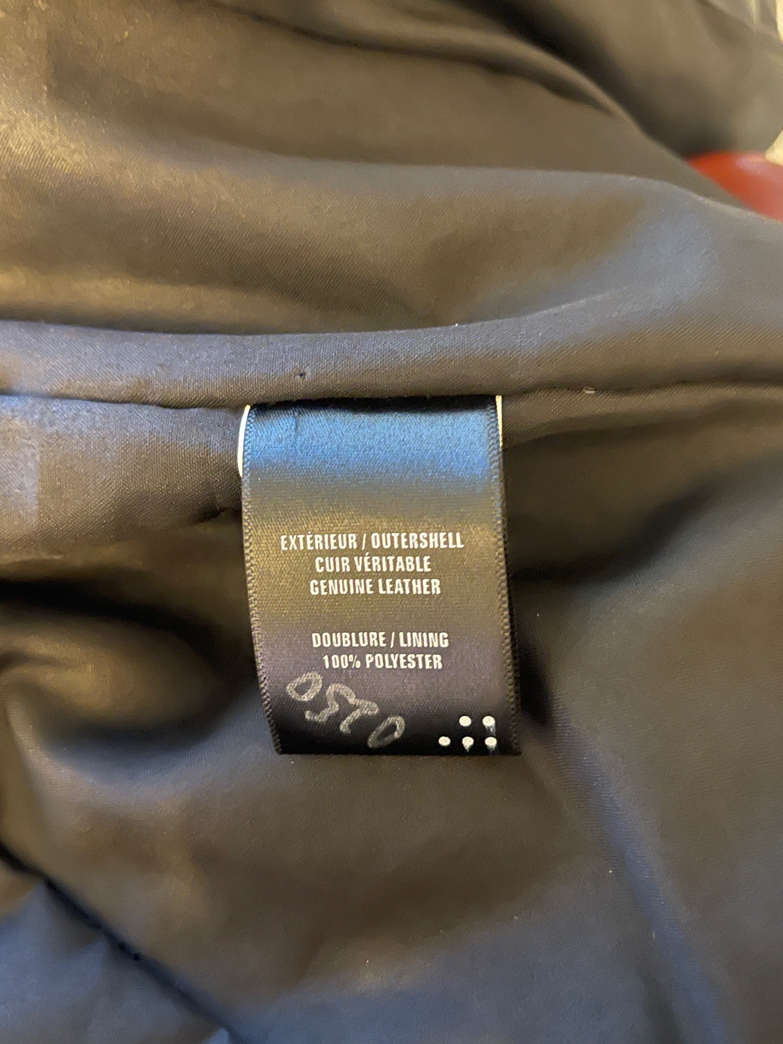 Unworn Soia & Kyo Genuine Leather Moto Jacket - Size M - photo 5
