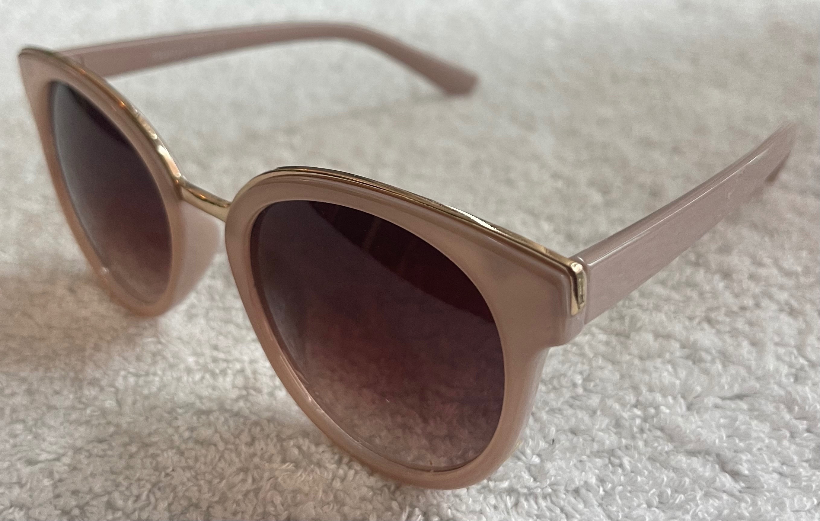 Foster Grant Blush Pink & Gold Sunglasses Frame - photo 3