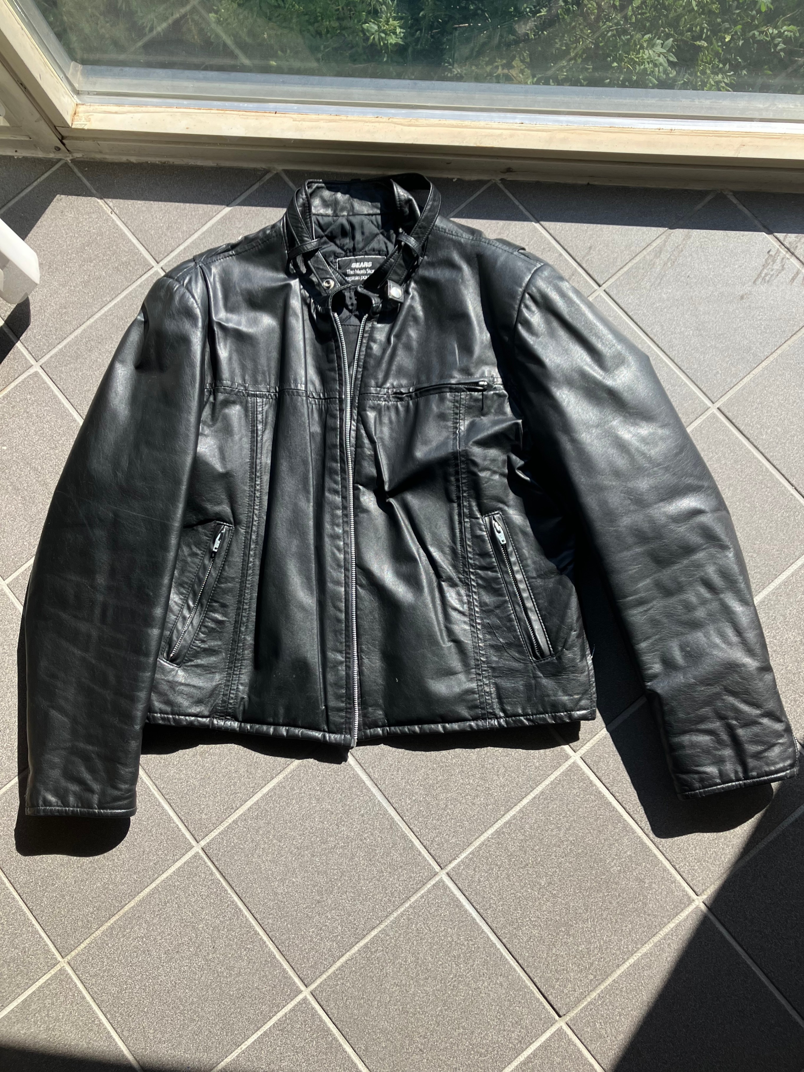 Size 44 Genuine Leather Jacket