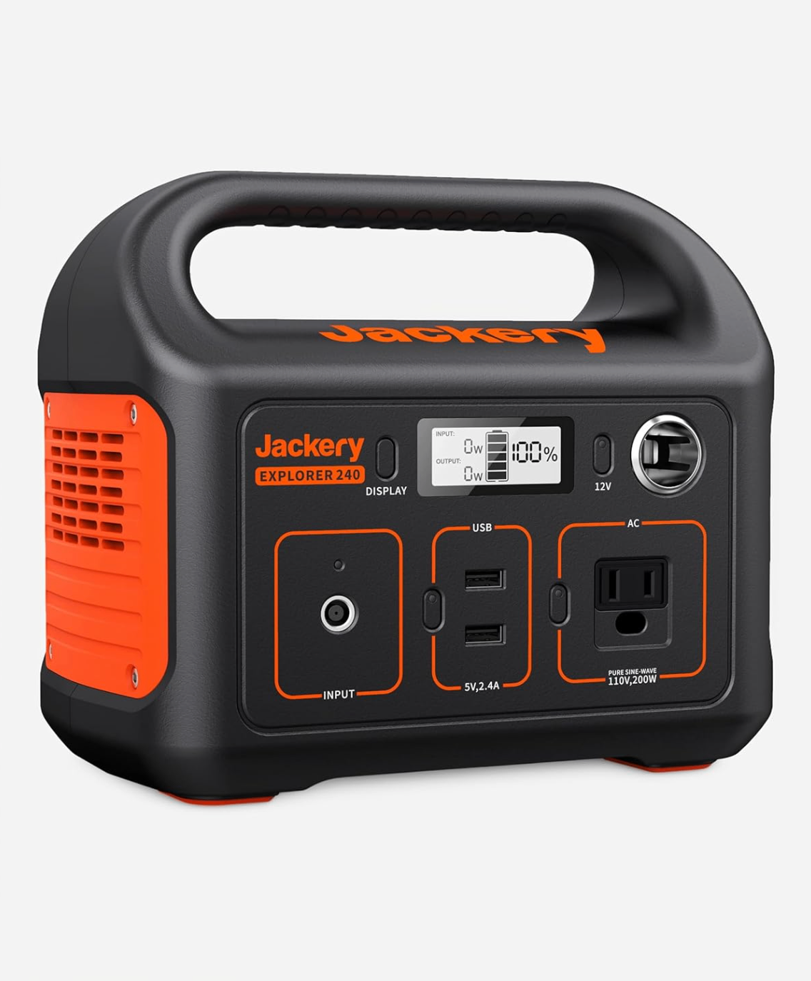Jackery Portable Power Station Explorer 240 & Solar Panel - NEW