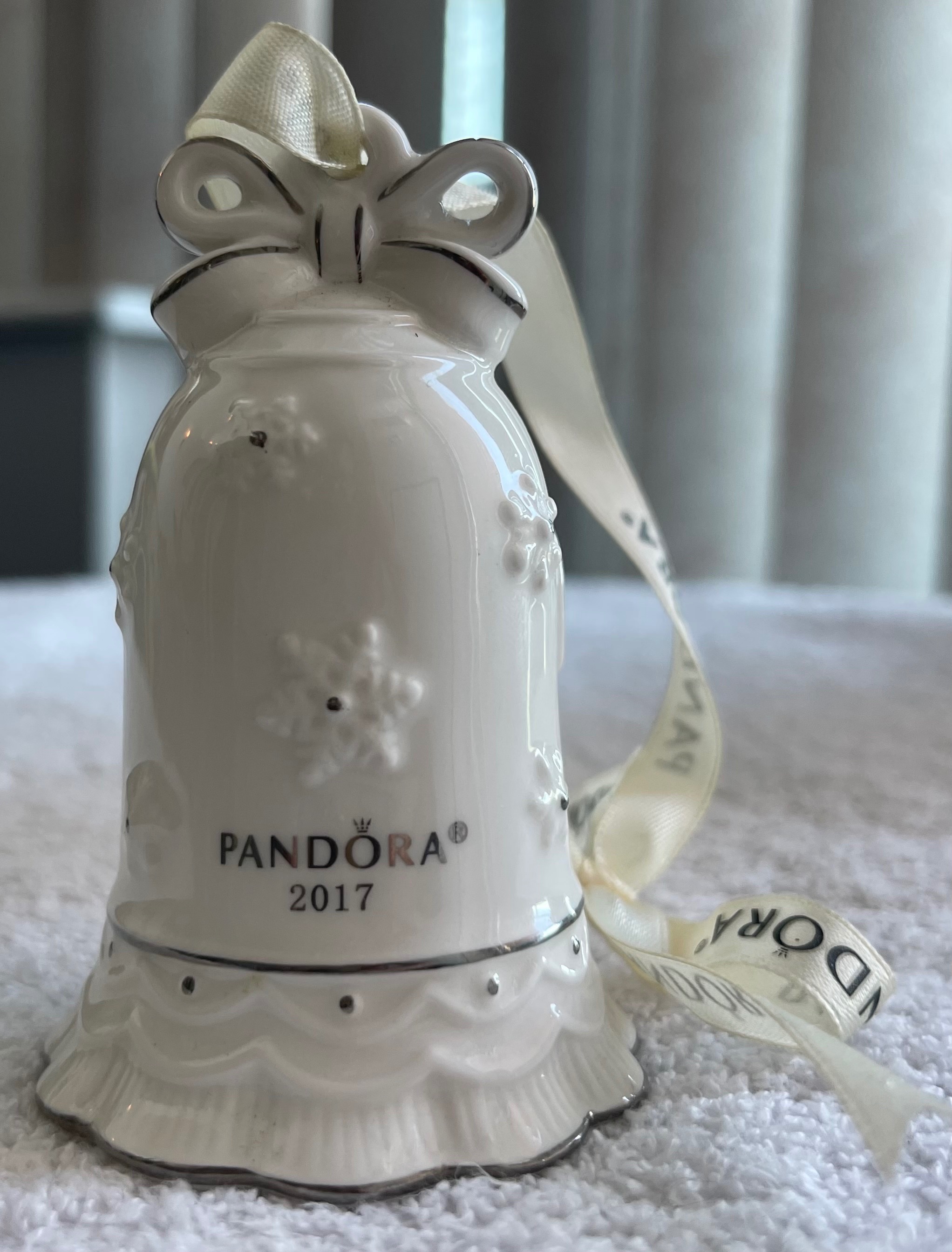 Pandora 2017 Limited Edition Porcelain Bell Ornament
