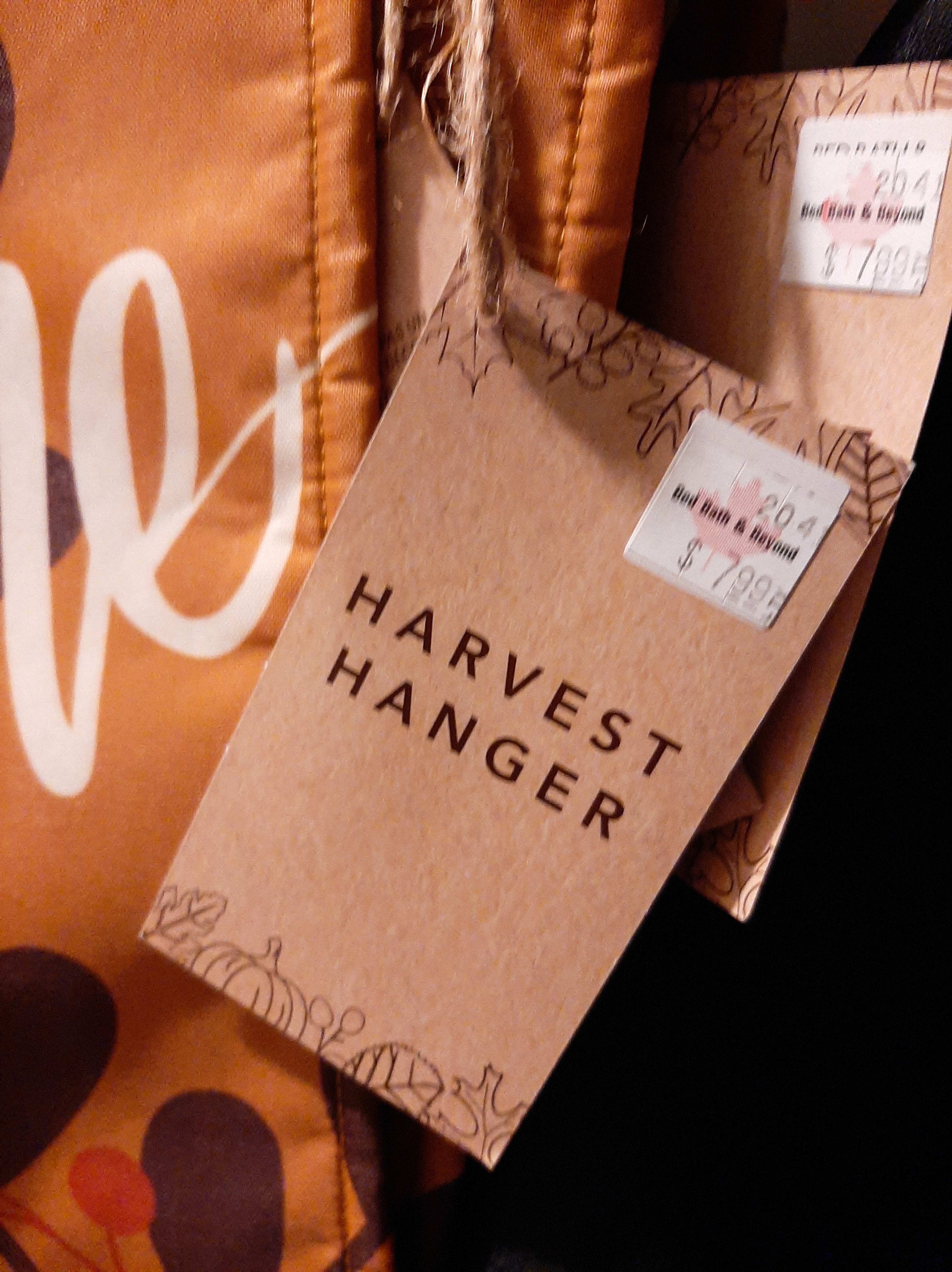 NEW! Fall Welcome Hanging Wall or Door Scroll - photo 3