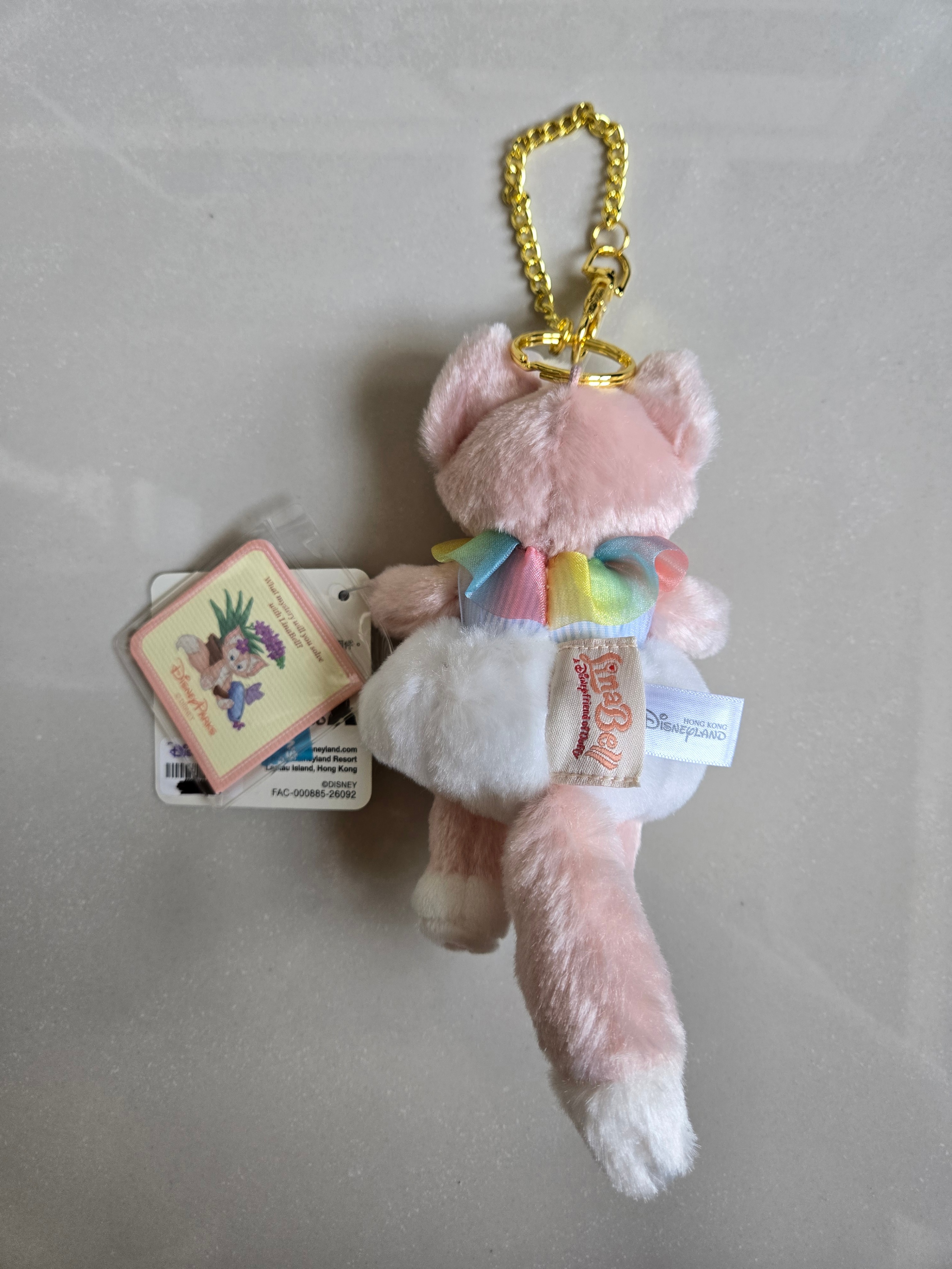 Disneyland LinaBell Plush Keychain Duffy and Friends - photo 4