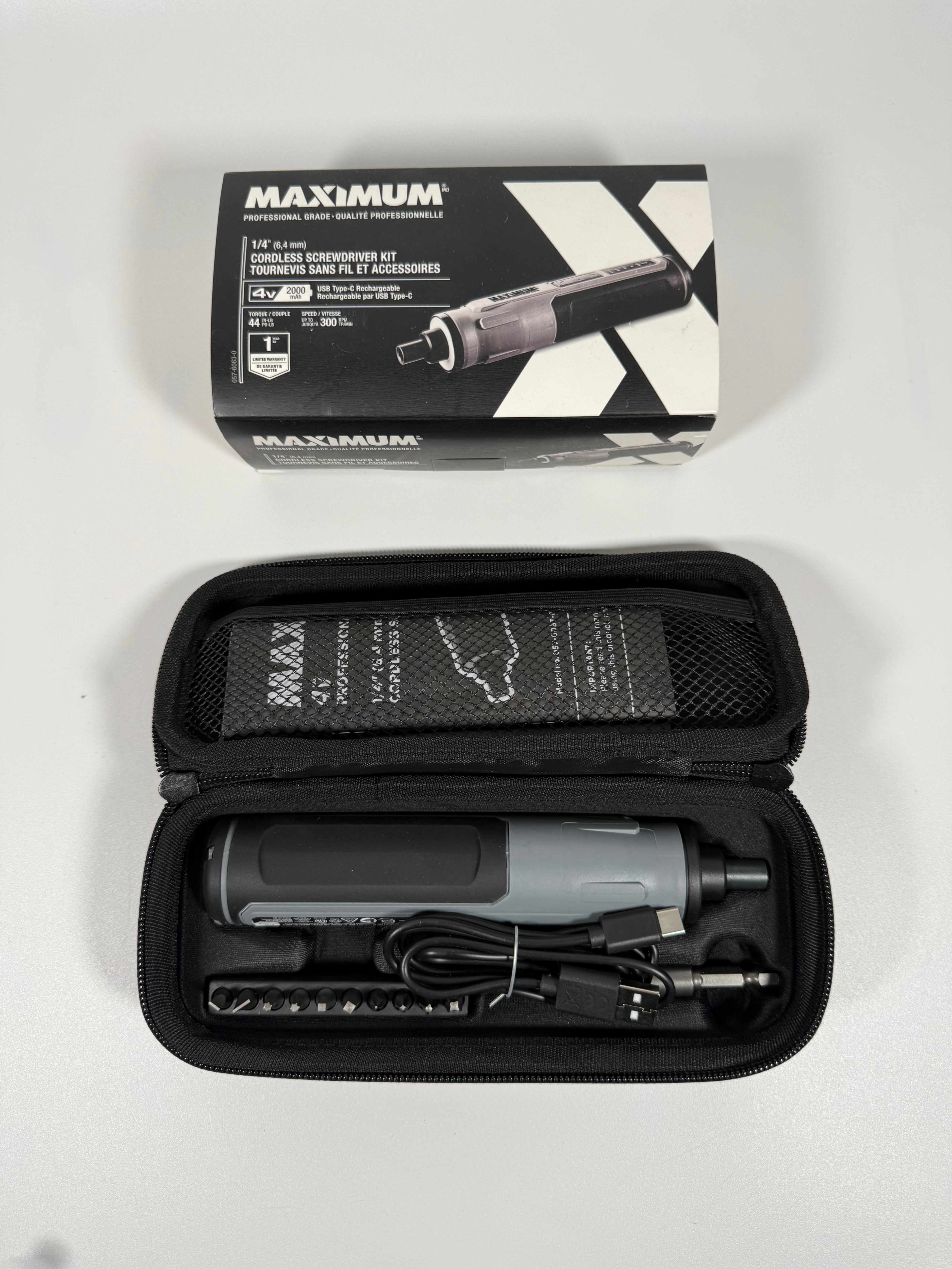 Maximum 4V Cordless Screwdriver Kit, New, 2 available - photo 5