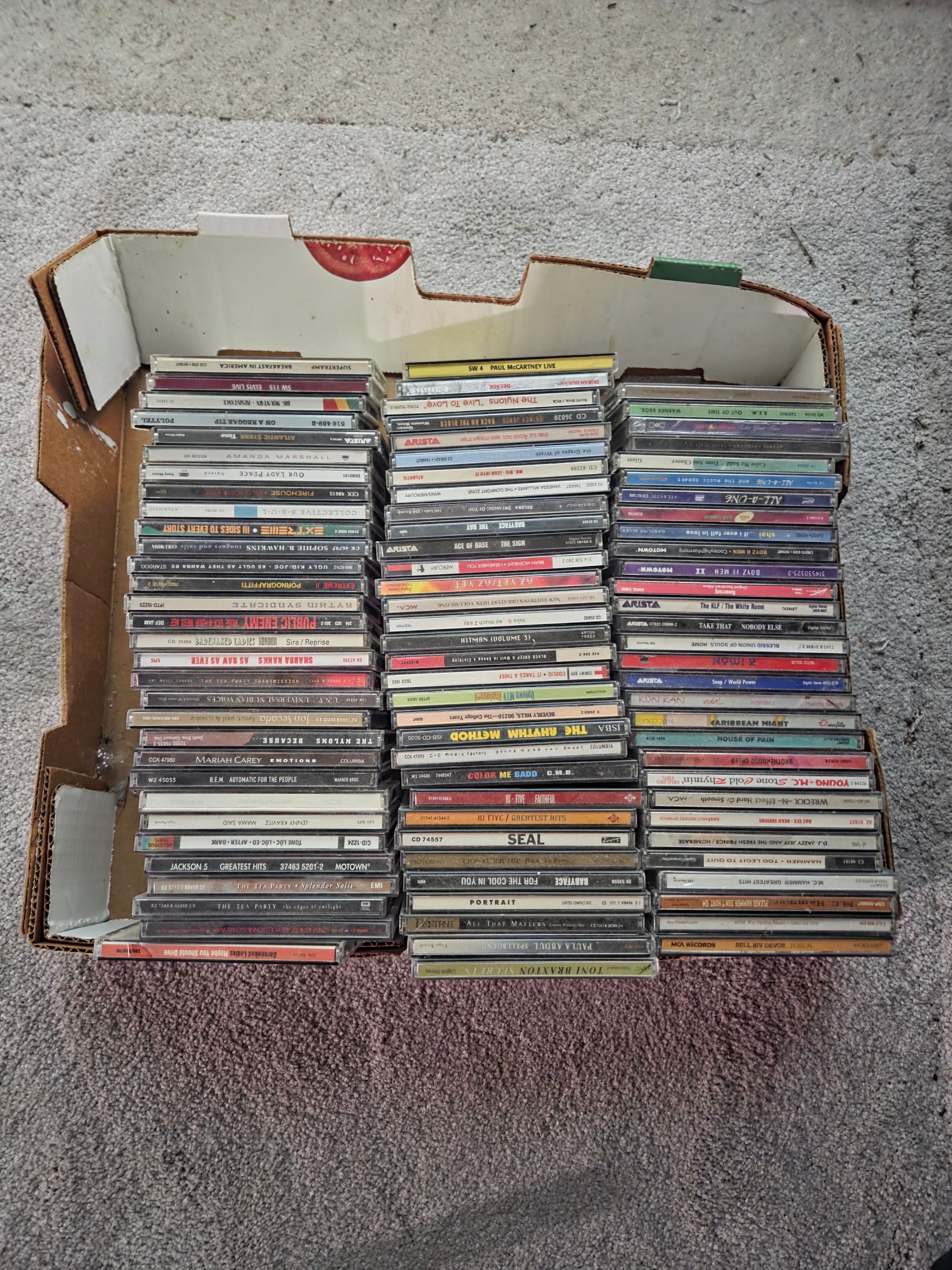 96 Vintage 80s & 90s Music CDs - Hip Hop, Rock, Pop, R&B, Reggae
