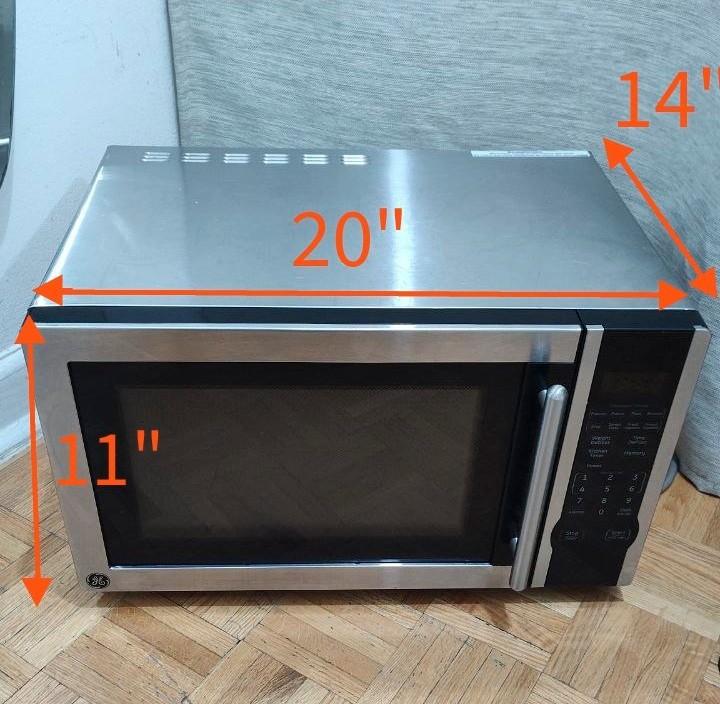 GE Countertop MicrowavGE Stainless Steel Microwave Oven 1000W