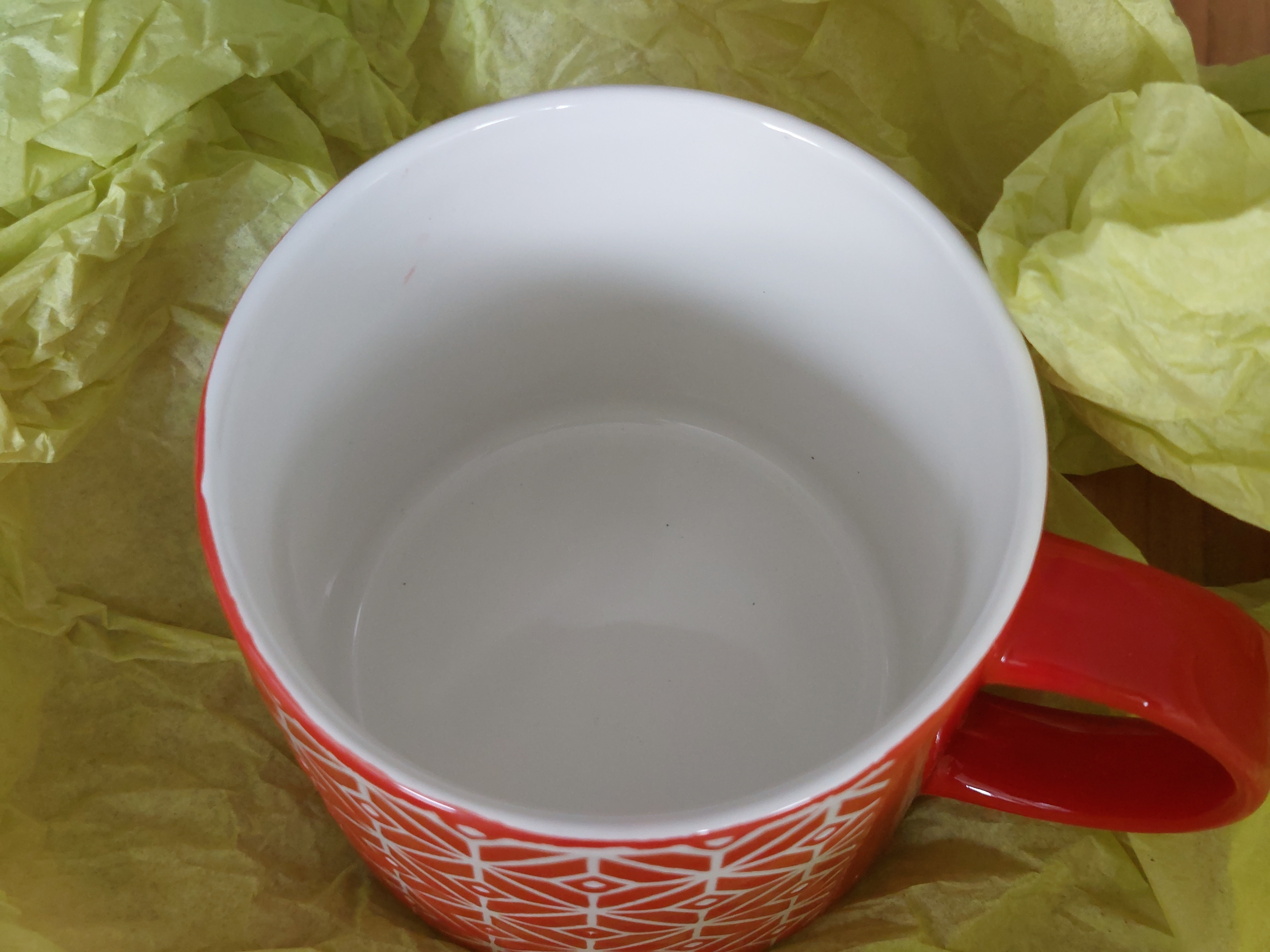 Red Geometric Mug Christmas - photo 2
