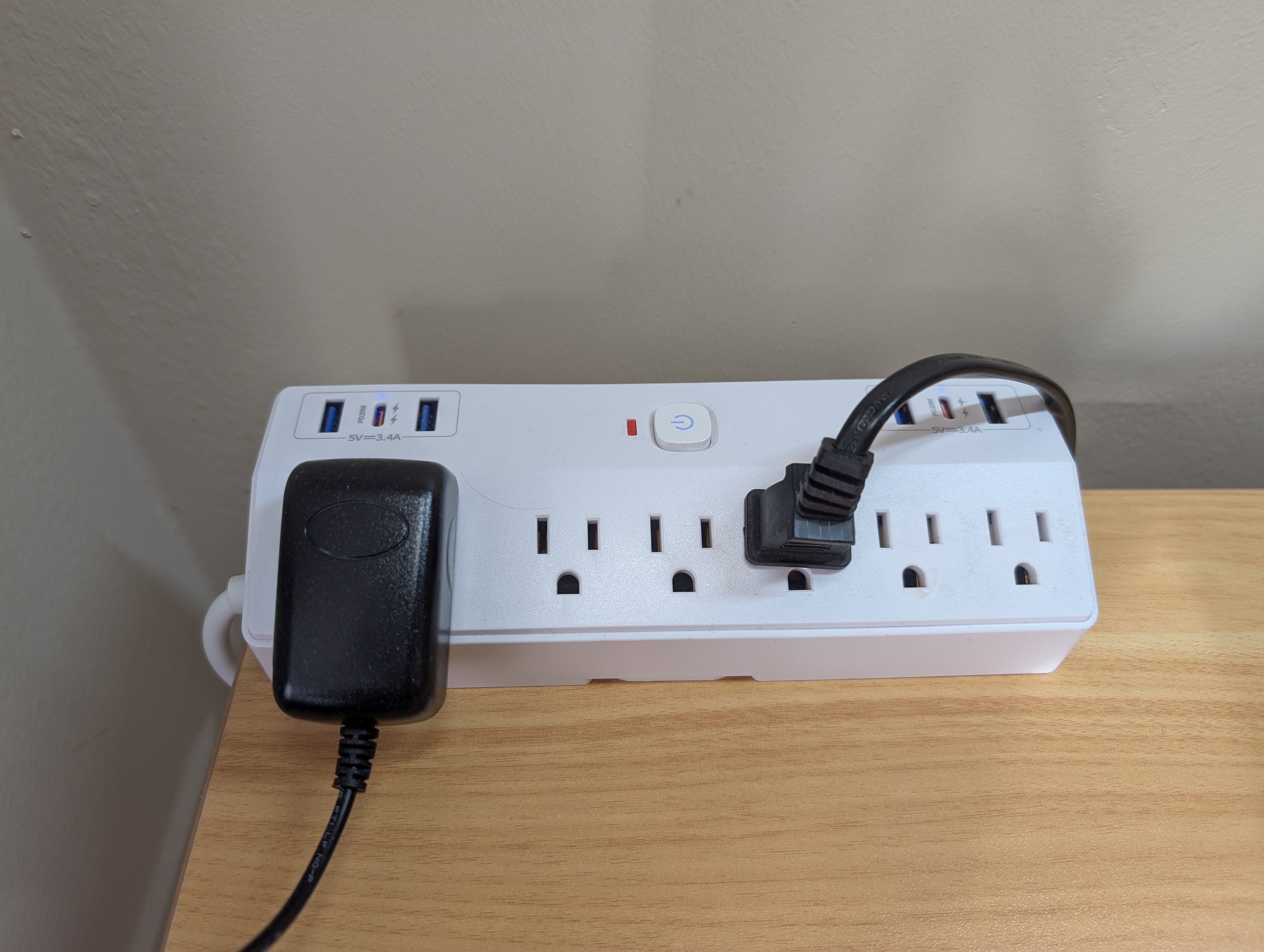 FlexiSpot E5 Standing Desk + Lamp, Shelf & Power Strip - photo 5