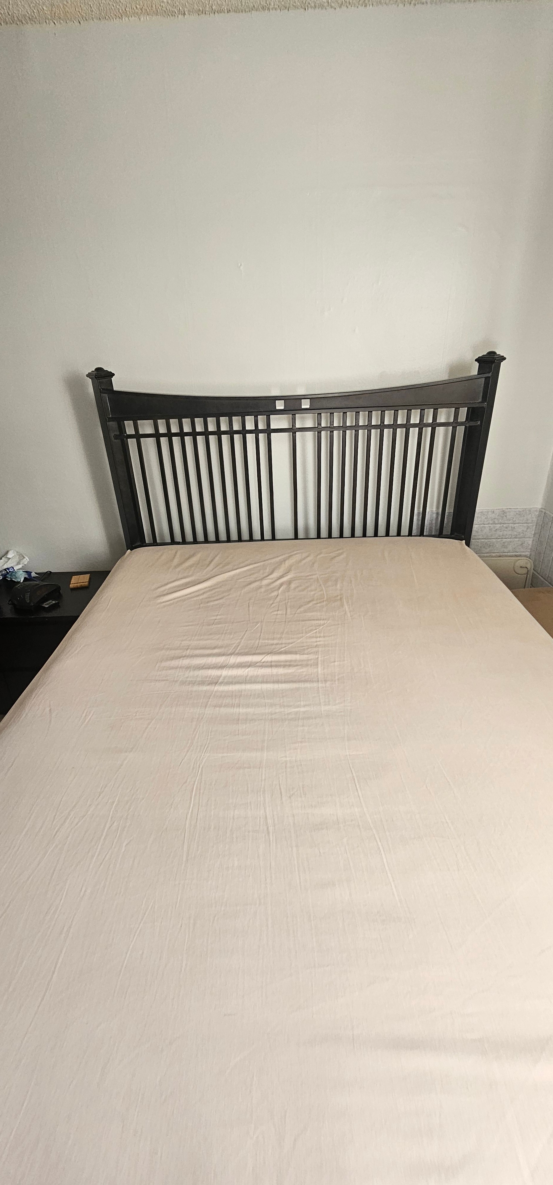 Beautiful Queen Wrought-Iron Bed Frame + Box Spring - photo 5