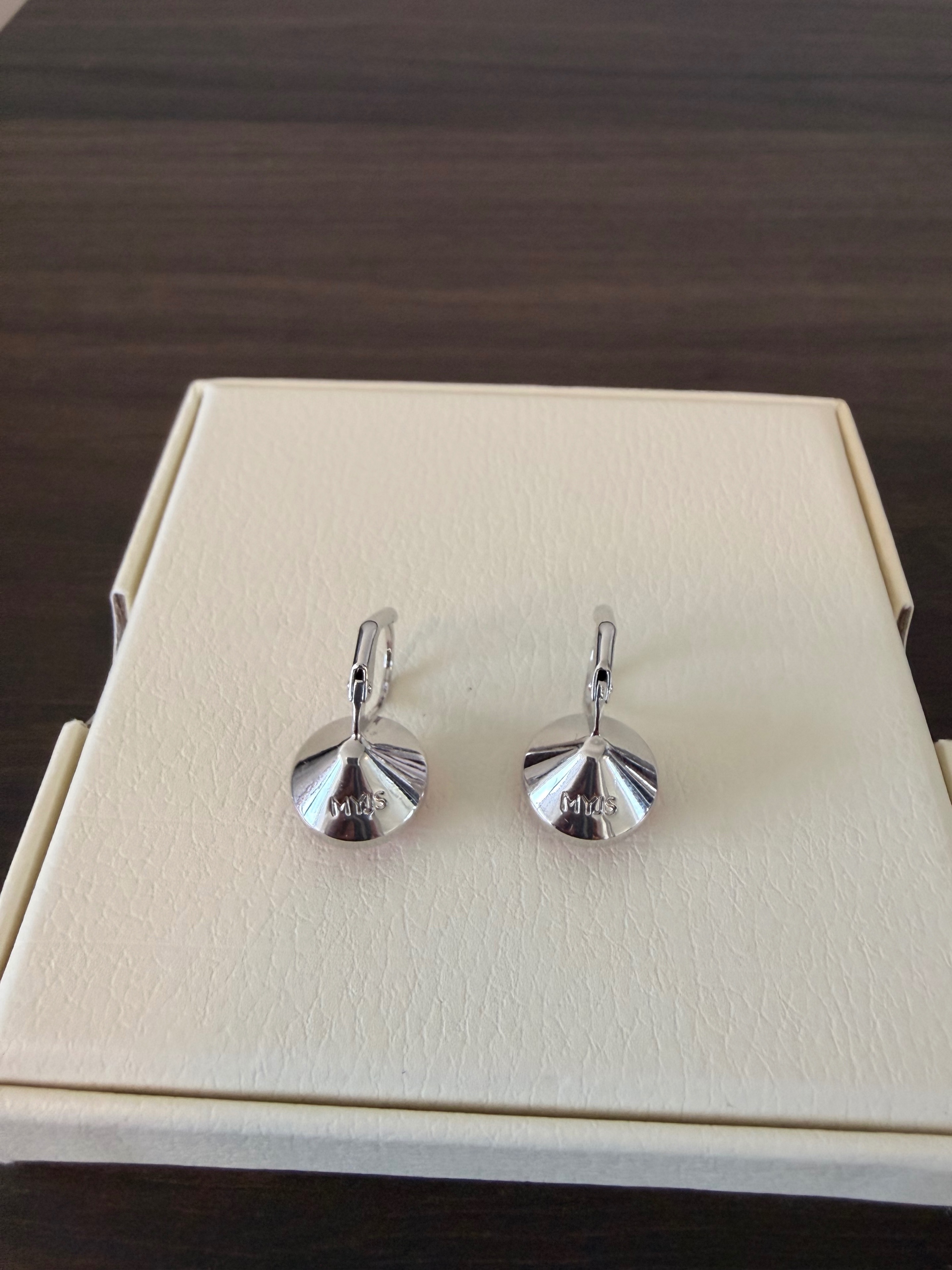 MYJS Bella Pink Crystal Drop Earrings - photo 3