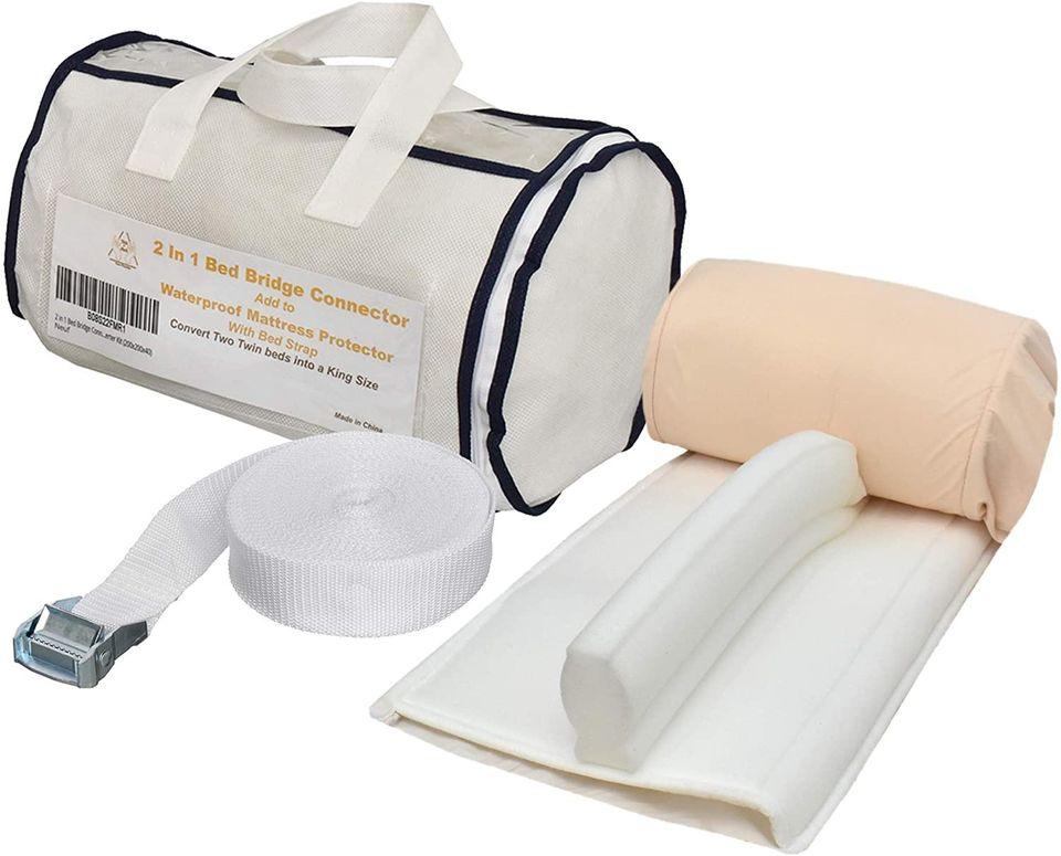 King Mattress Protector Cover  2 in 1 with bridge connector - photo 3