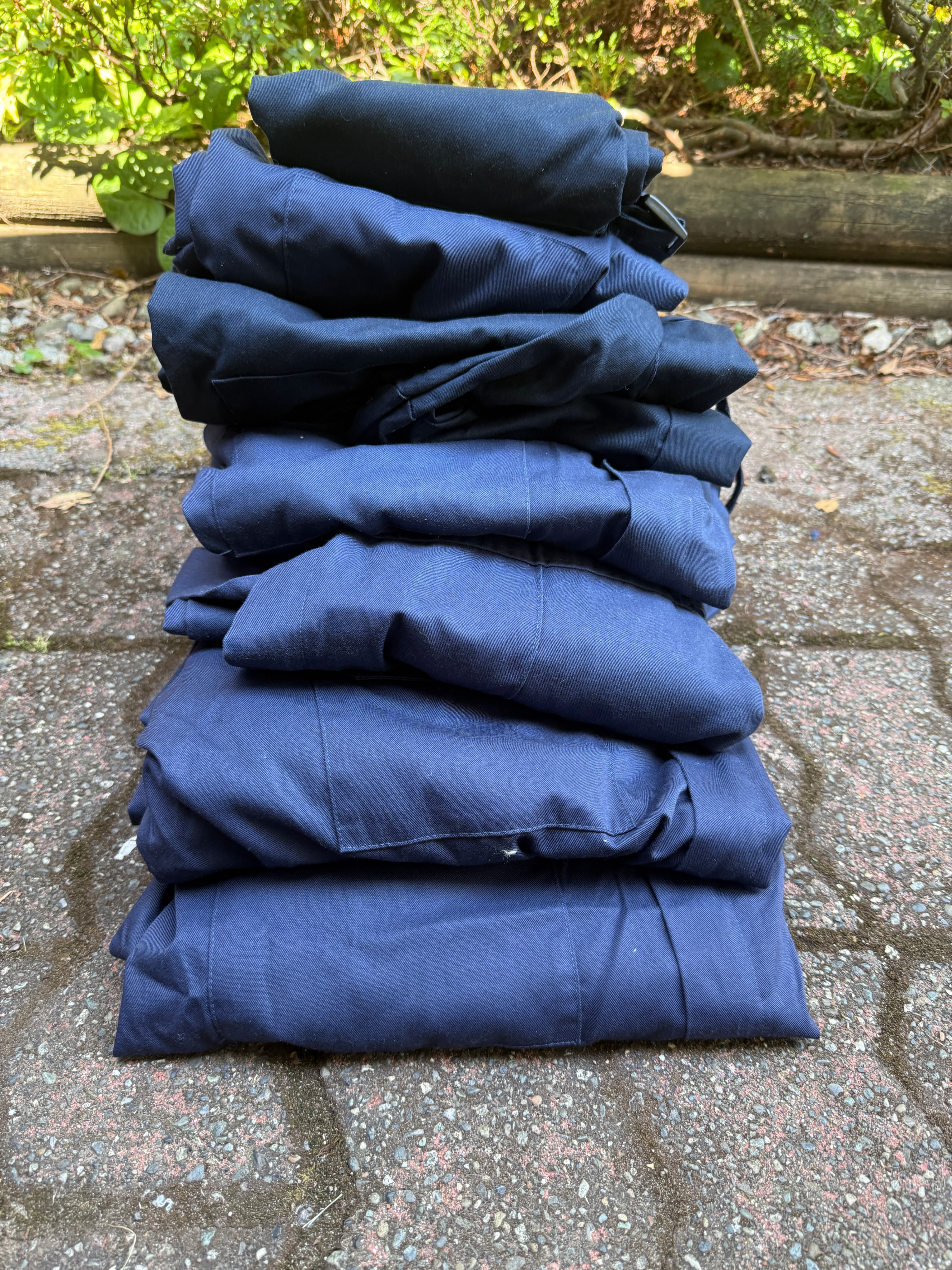 Dark Navy Blue Work Coveralls – New & Used – Large / XL