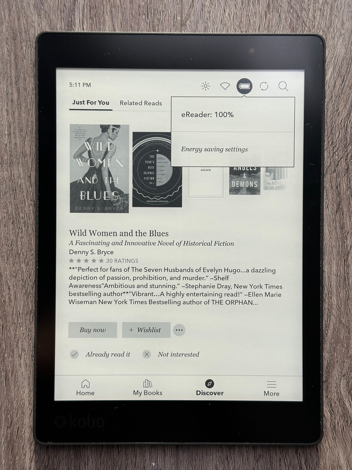 Kobo Aura ONE 7.8" eReader - photo 2